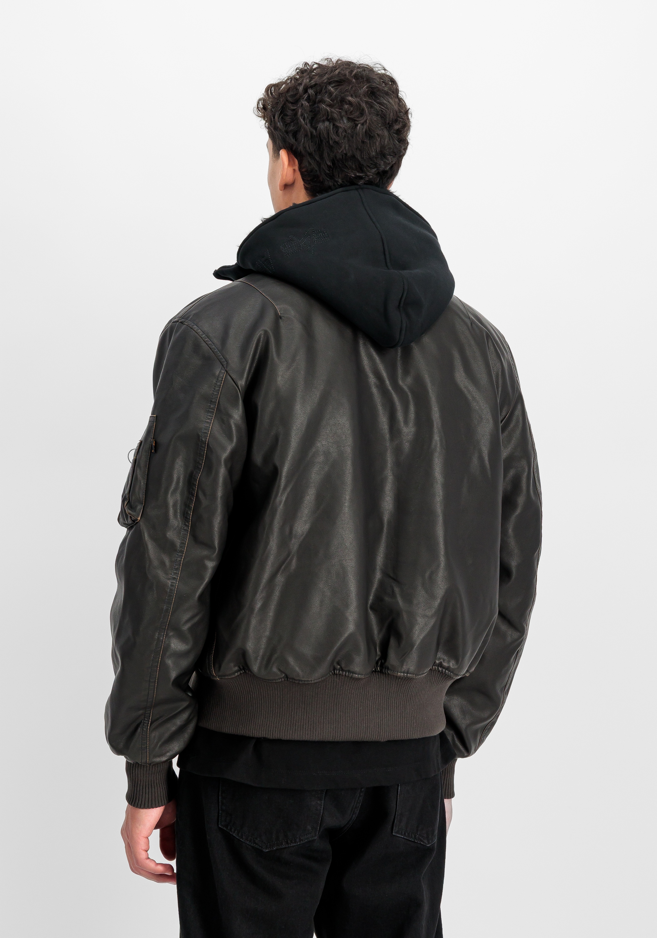 Alpha Industries Veste en cuir »MA-1 D-Tec FL Slim«