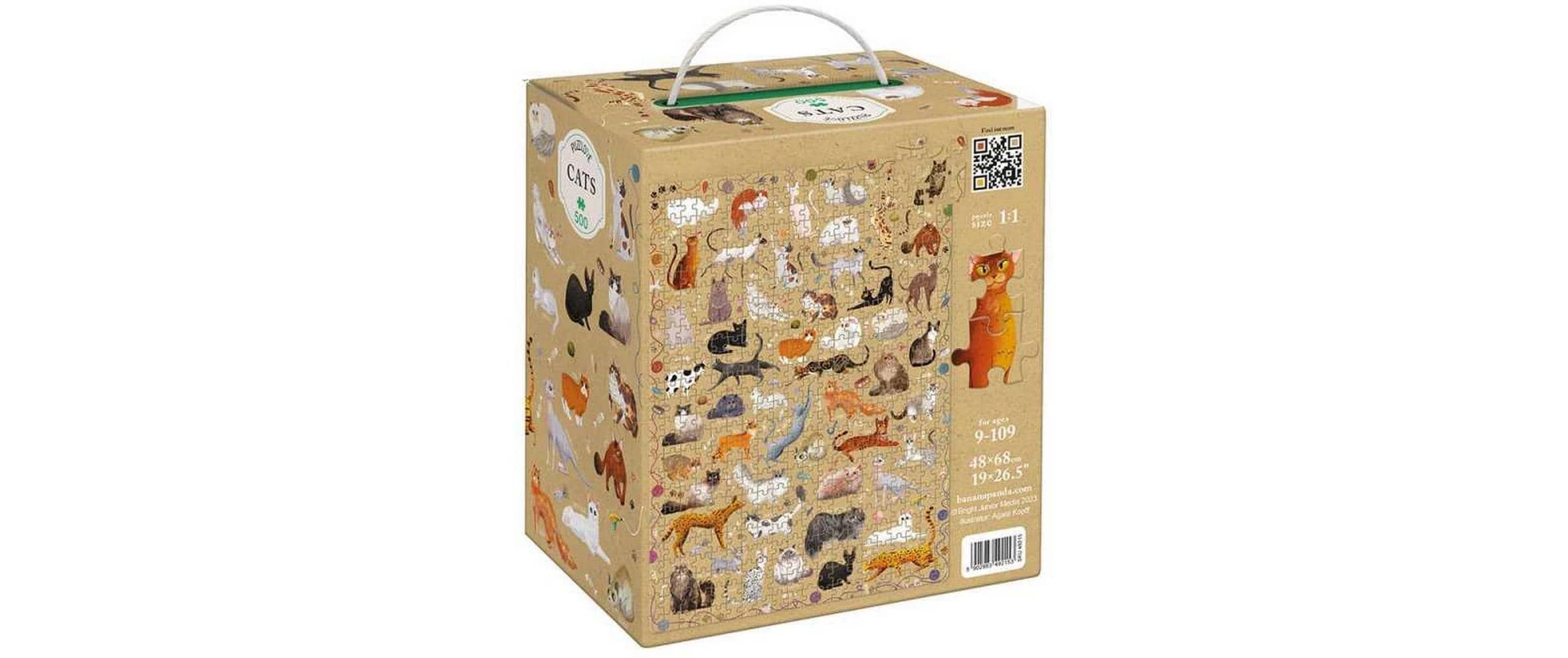   Puzzle »Banana Panda Puzzlove Cats 500 Teile« Englisch