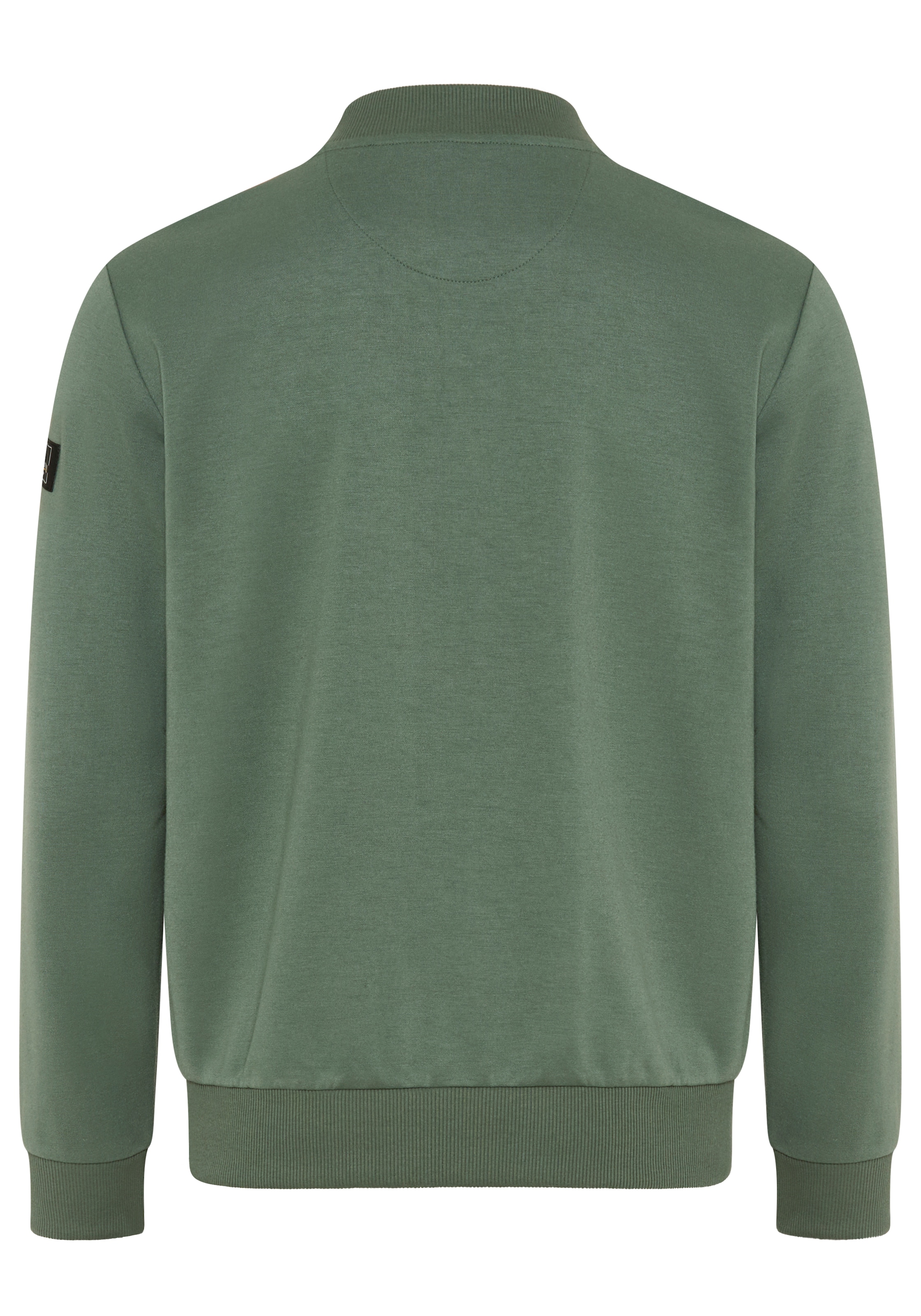 Bruno Banani Veste sweat avec col montant et poches passepoilées