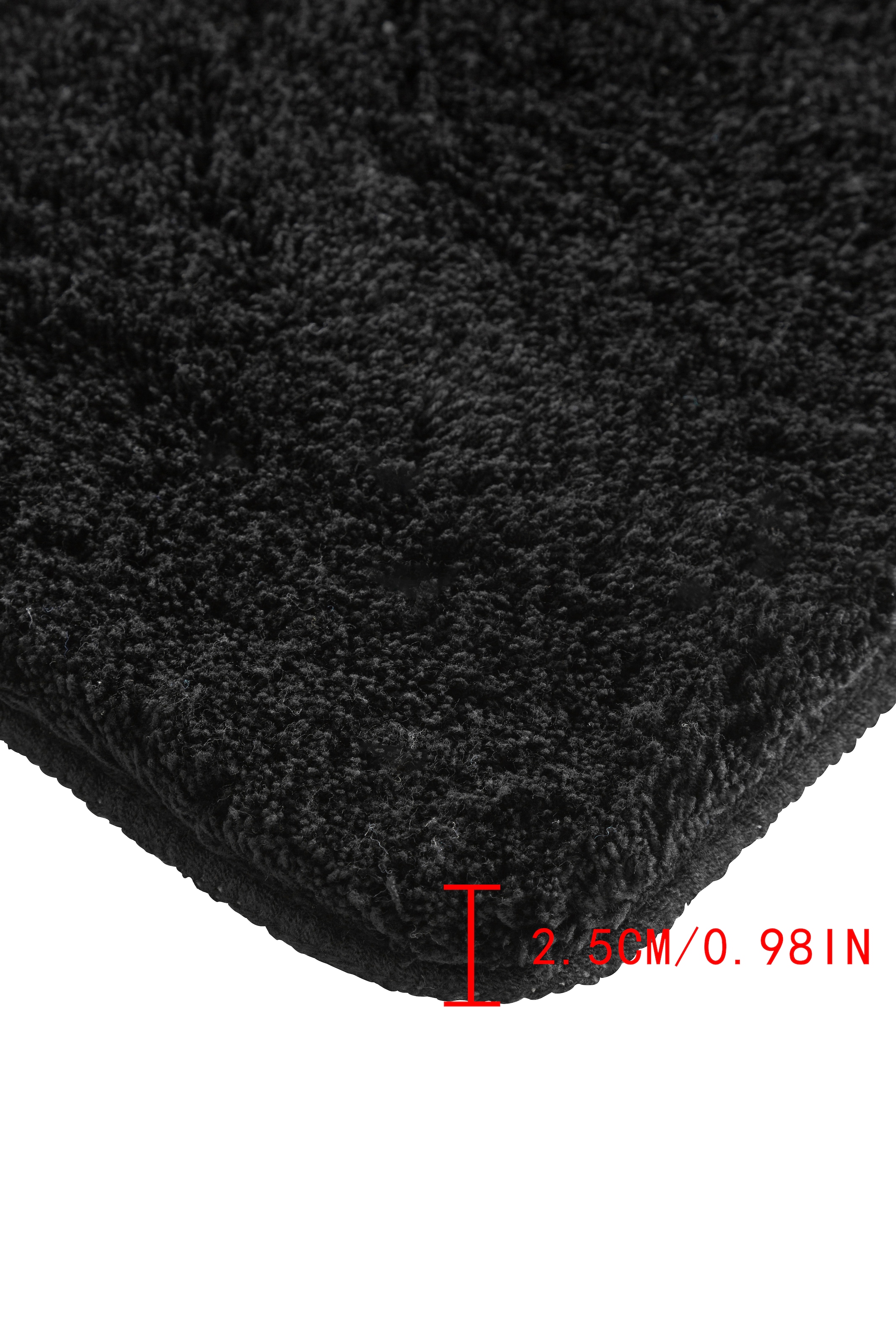 Bruno Banani Badematte »Lana, Badvorleger, Badezimmer Teppich« Höhe 25 mm rutschhemmend beschichtet fussbodenheizungsgeeignet | schnell trocknend | strapazierfähig Badteppich, Badematten, unifarben, auch als 3 teiliges Set & rund