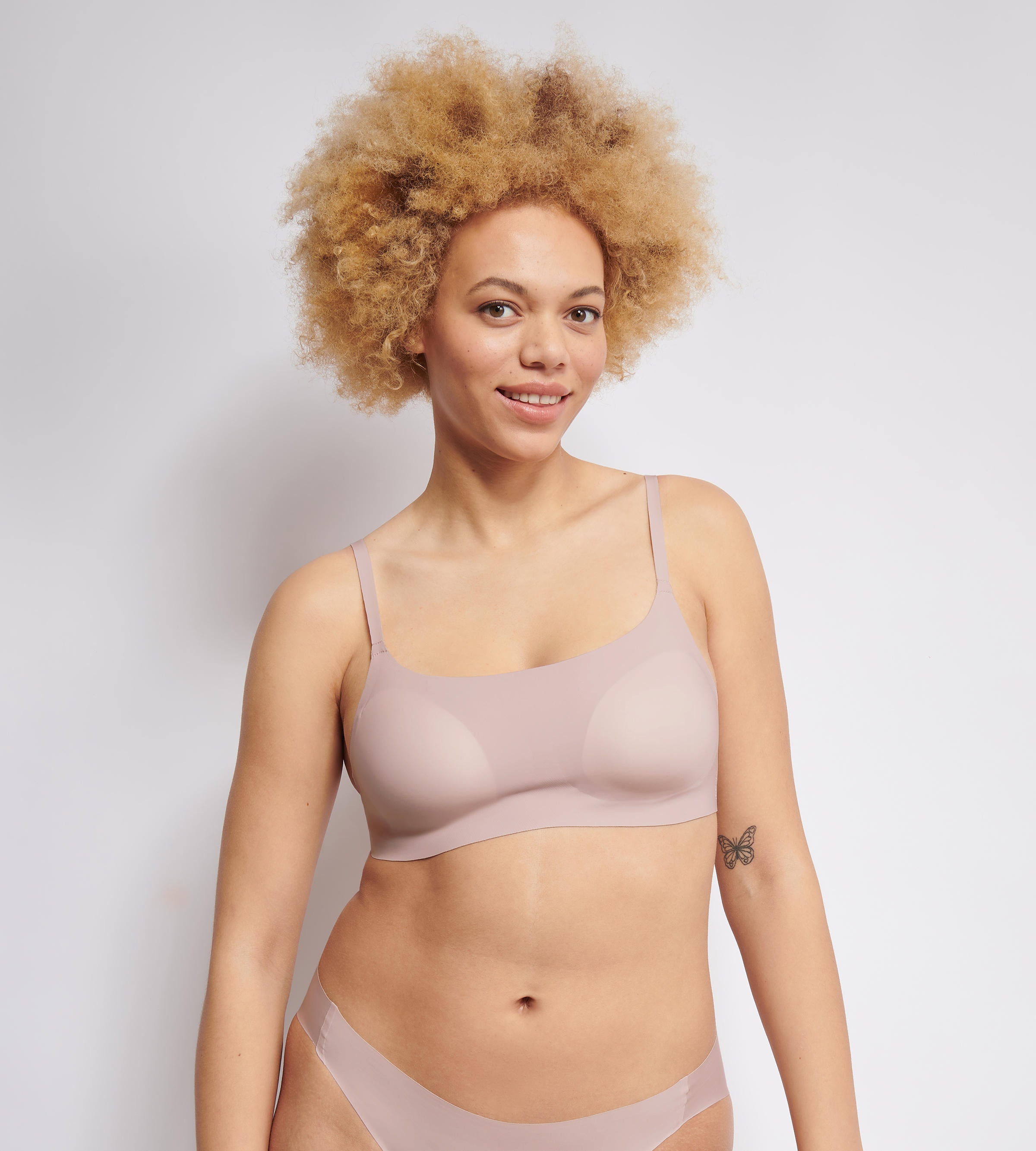 sloggi Soutien-gorge sans armatures »ZERO Feel 2.0« coussins amovibles, microfibre, bretelles réglables