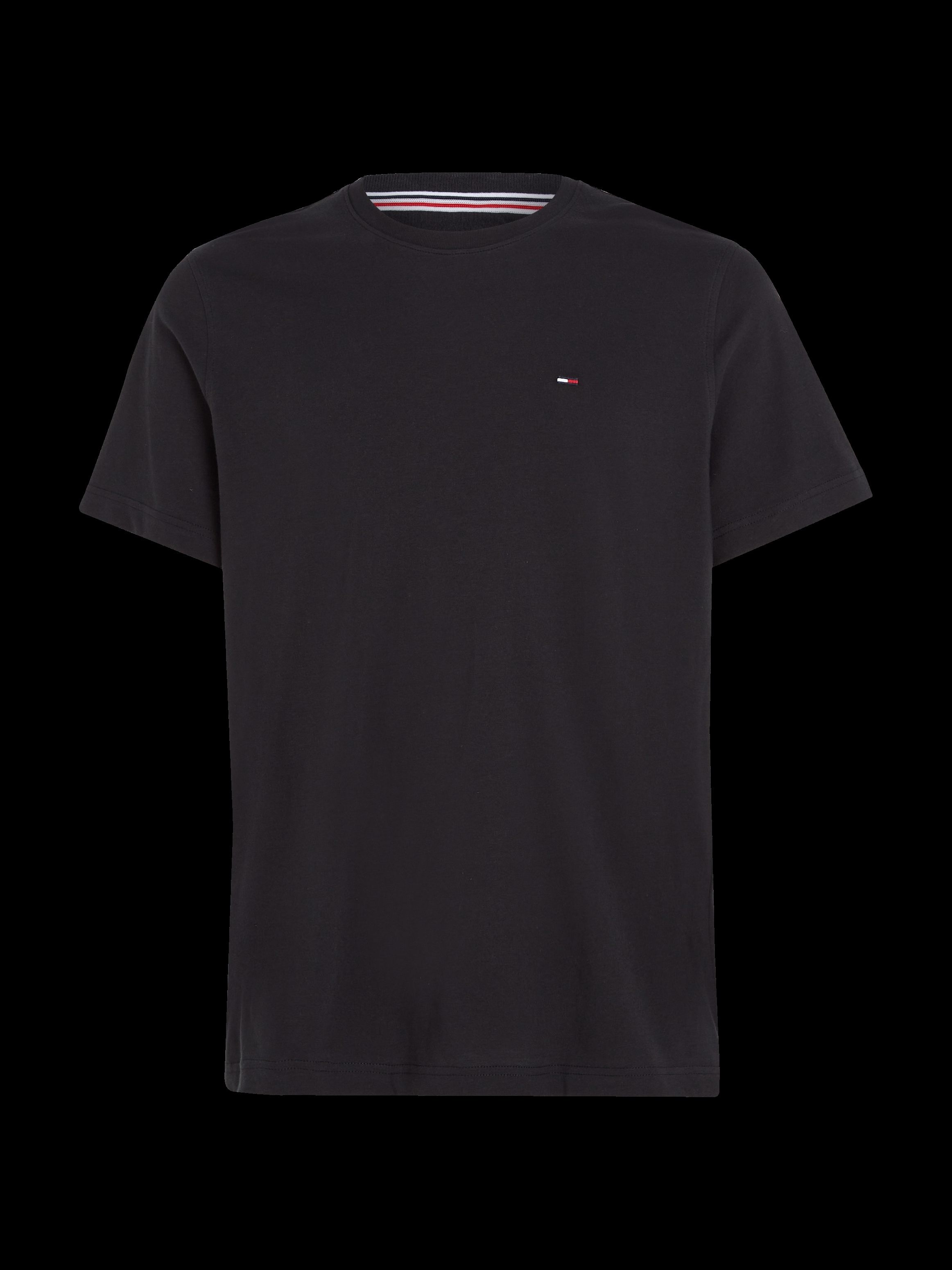 Tommy Jeans T-Shirt »TJM ESSENTIAL SOLID TEE« mit Rundhalsausschnitt und dezenter Logo-Flag