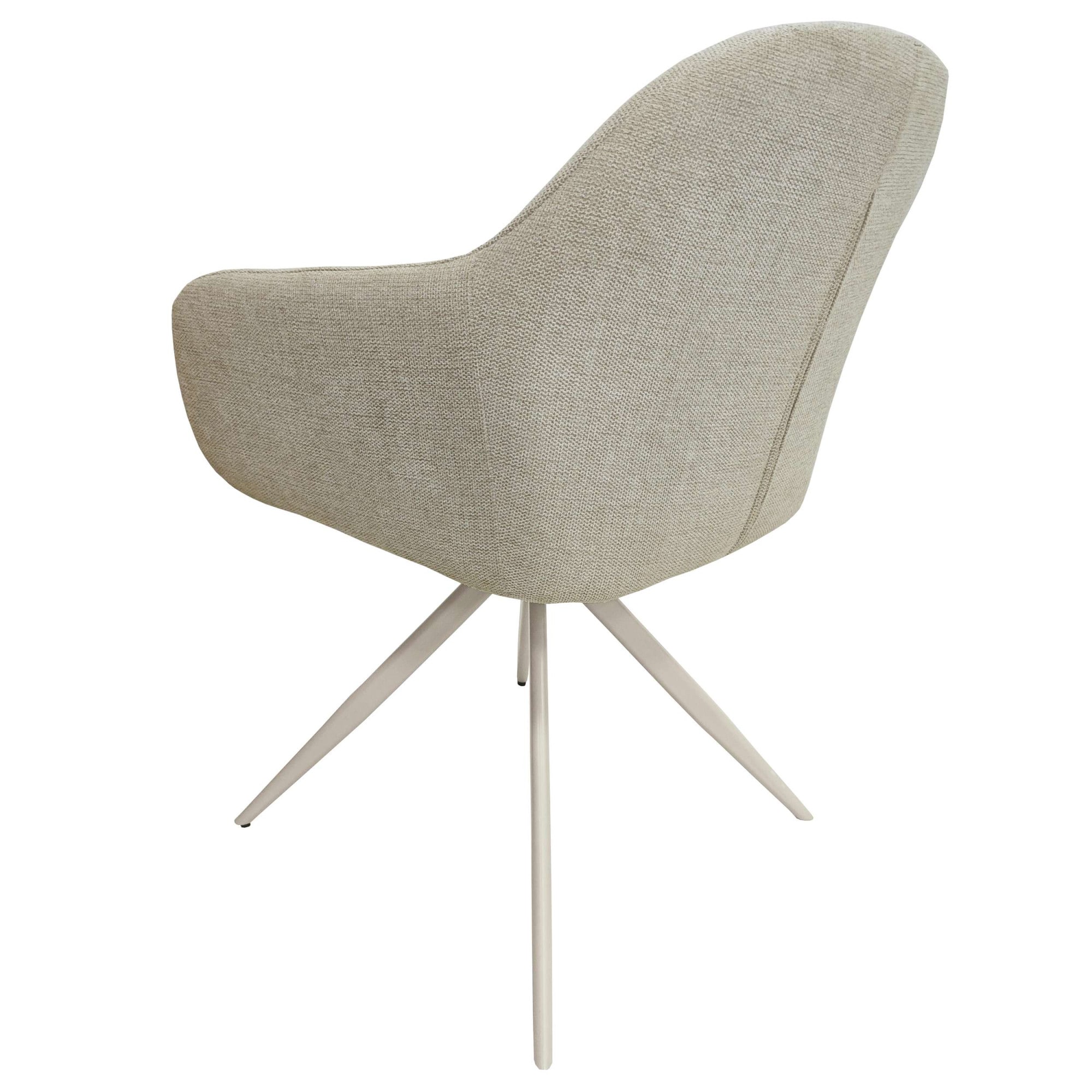 GOODproduct Chaise de salle à manger »Avisio« () 2 cuisDossier rembourré, accoudoirs et surface d'assise, hauteur d'assise 50 cm