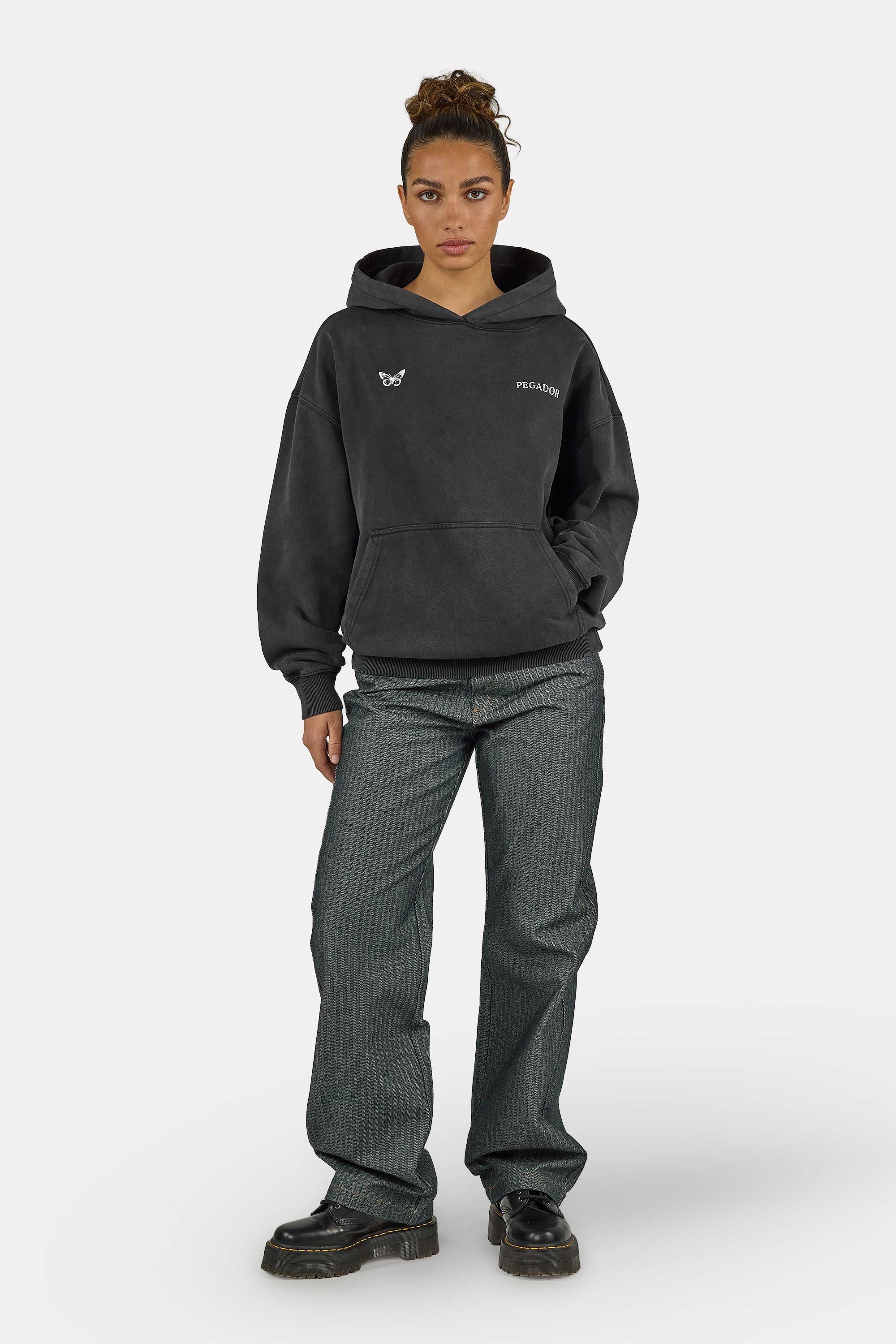 PEGADOR Sweat à capuche »Nivelles Oversized Hoodie«, mélange de coton, oversize
