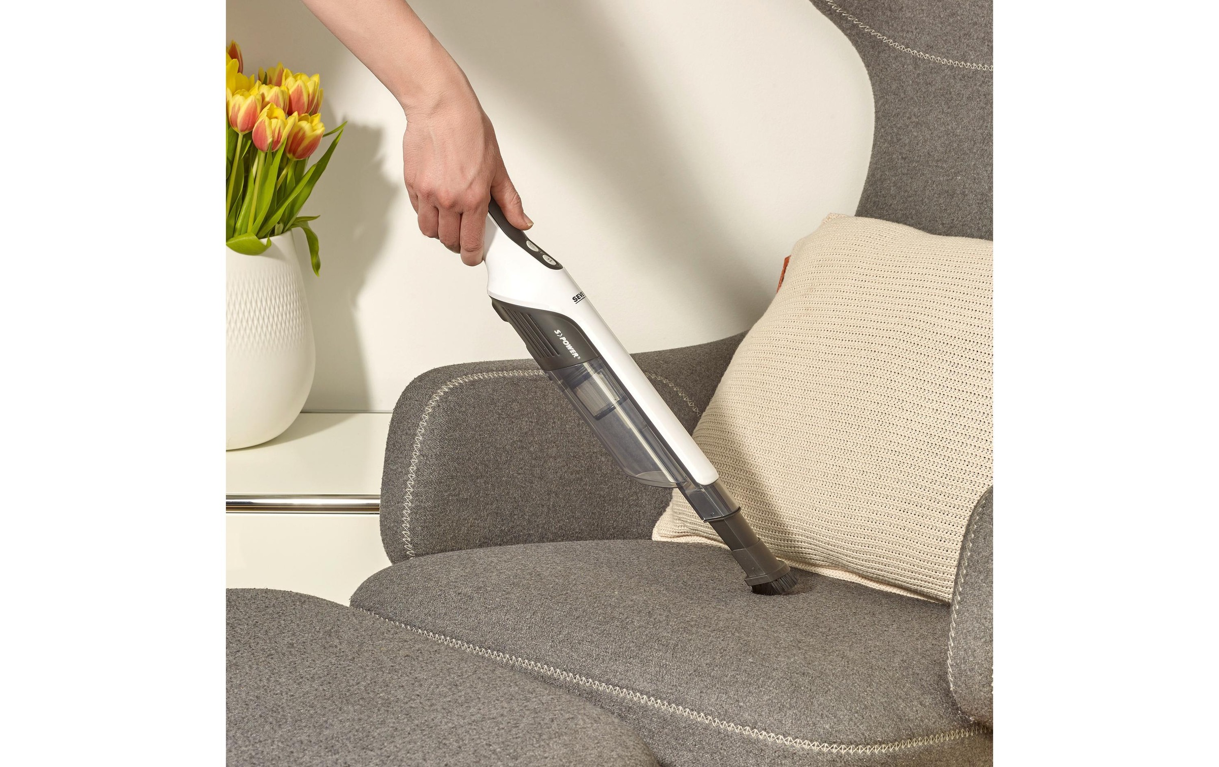 Severin Akku-Handstaubsauger »HV 7140 Schwarz/Weiss«