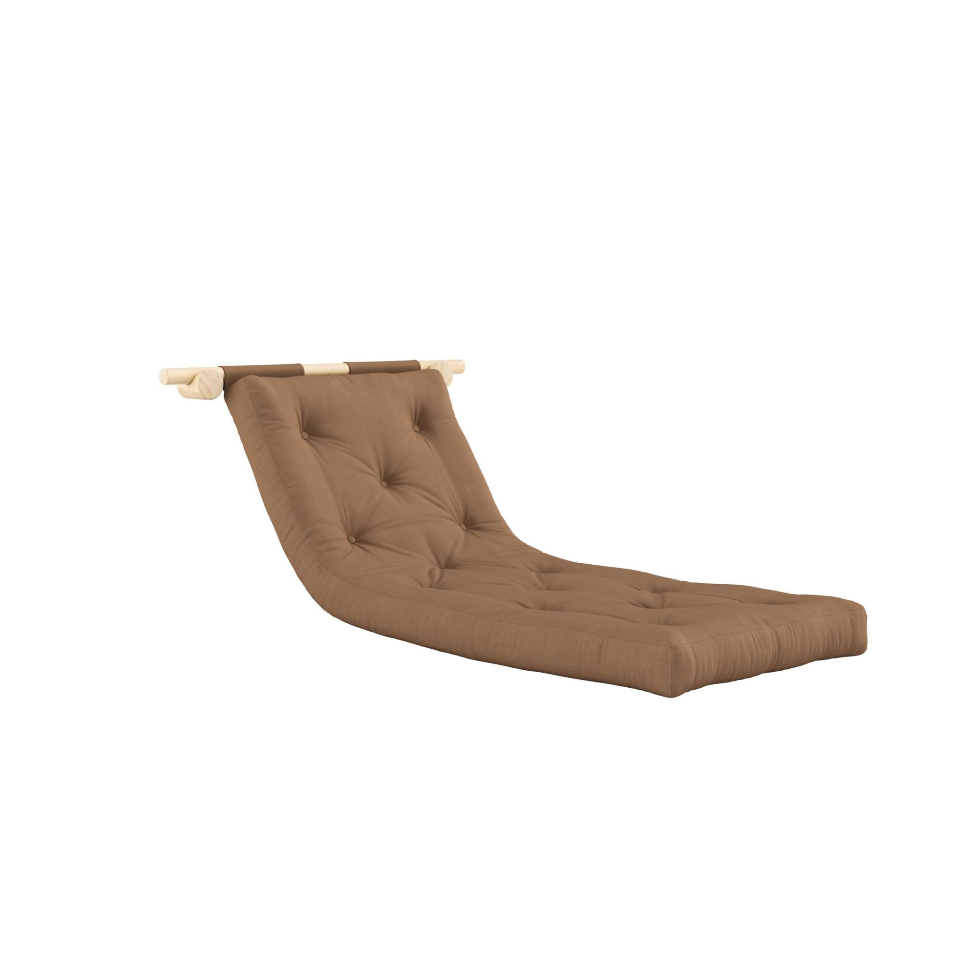 Karup Design Schlafsofa »Hooked Sofa Bed / Sleeper Chair – Sitz- oder Schlafplatz, platzsparend« Futonmatratze inkl. Halterungsset aus FSC®-zertifiziertem Massivholz