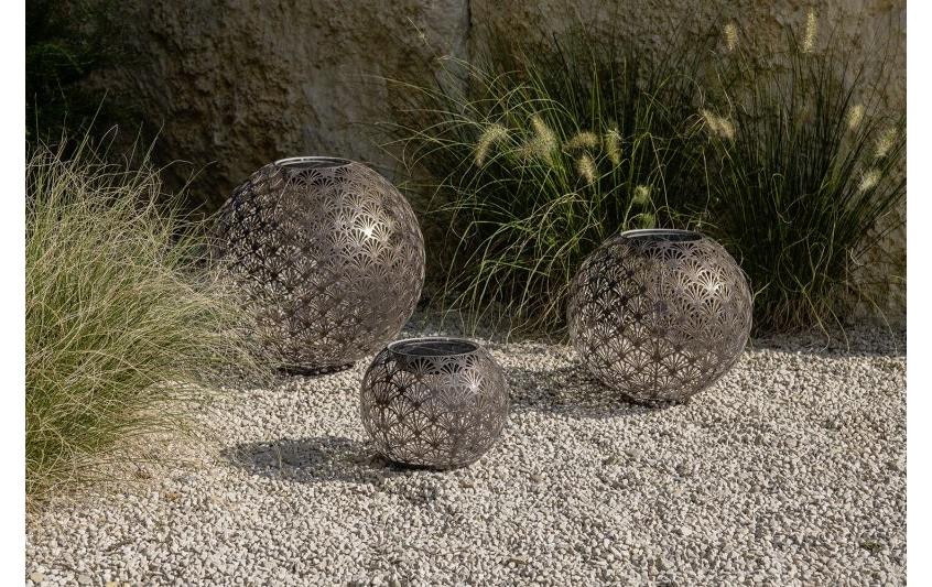 STT LED Windlicht »Solar Antic Ball« Warmweiss