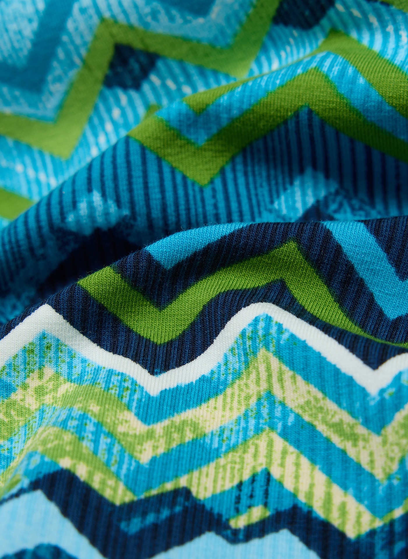 Rabe T-shirt à manches 3/4 mit grafischem Muster