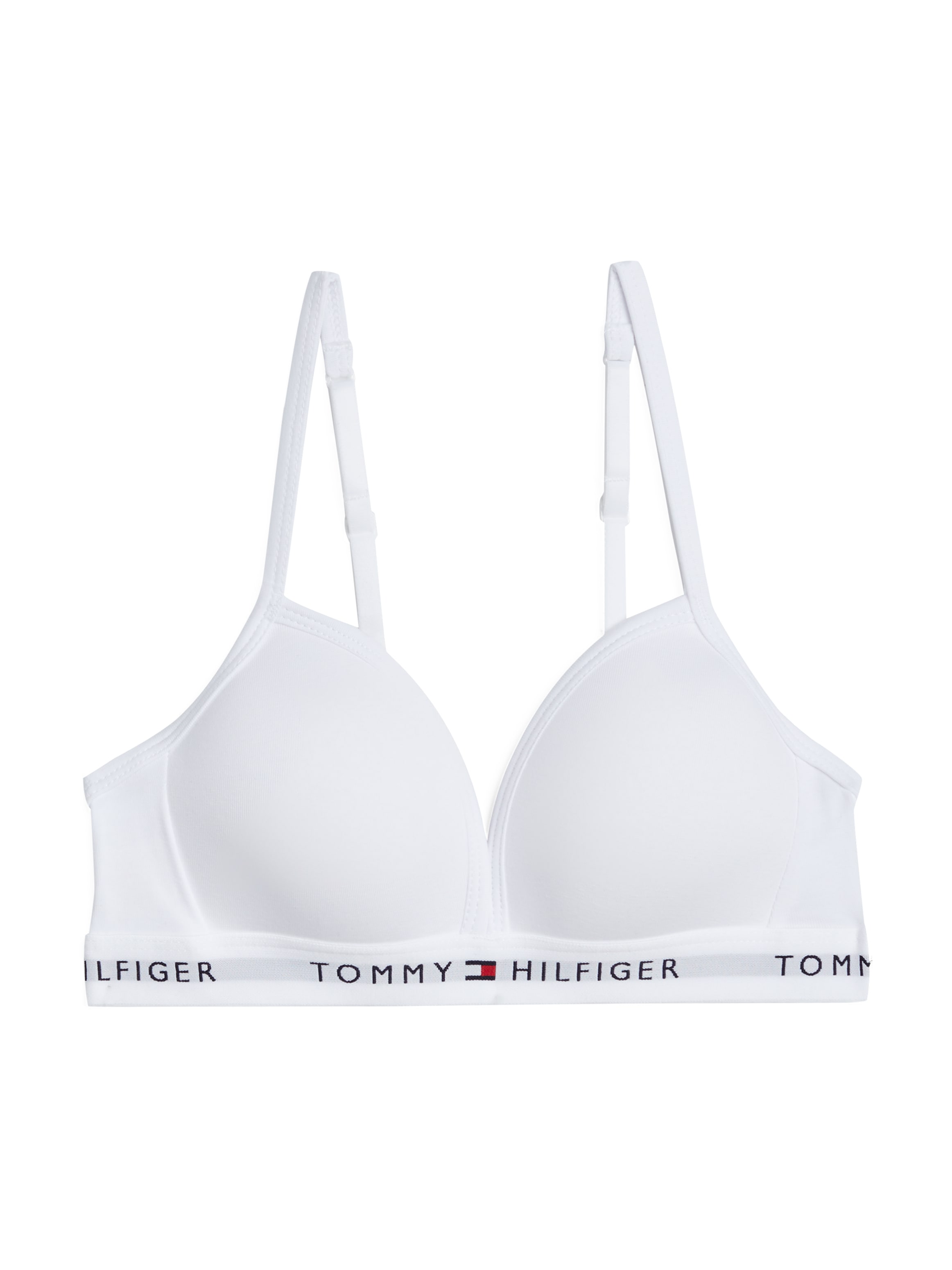 Tommy Hilfiger Underwear Triangel-BH mit Logoschriftzug