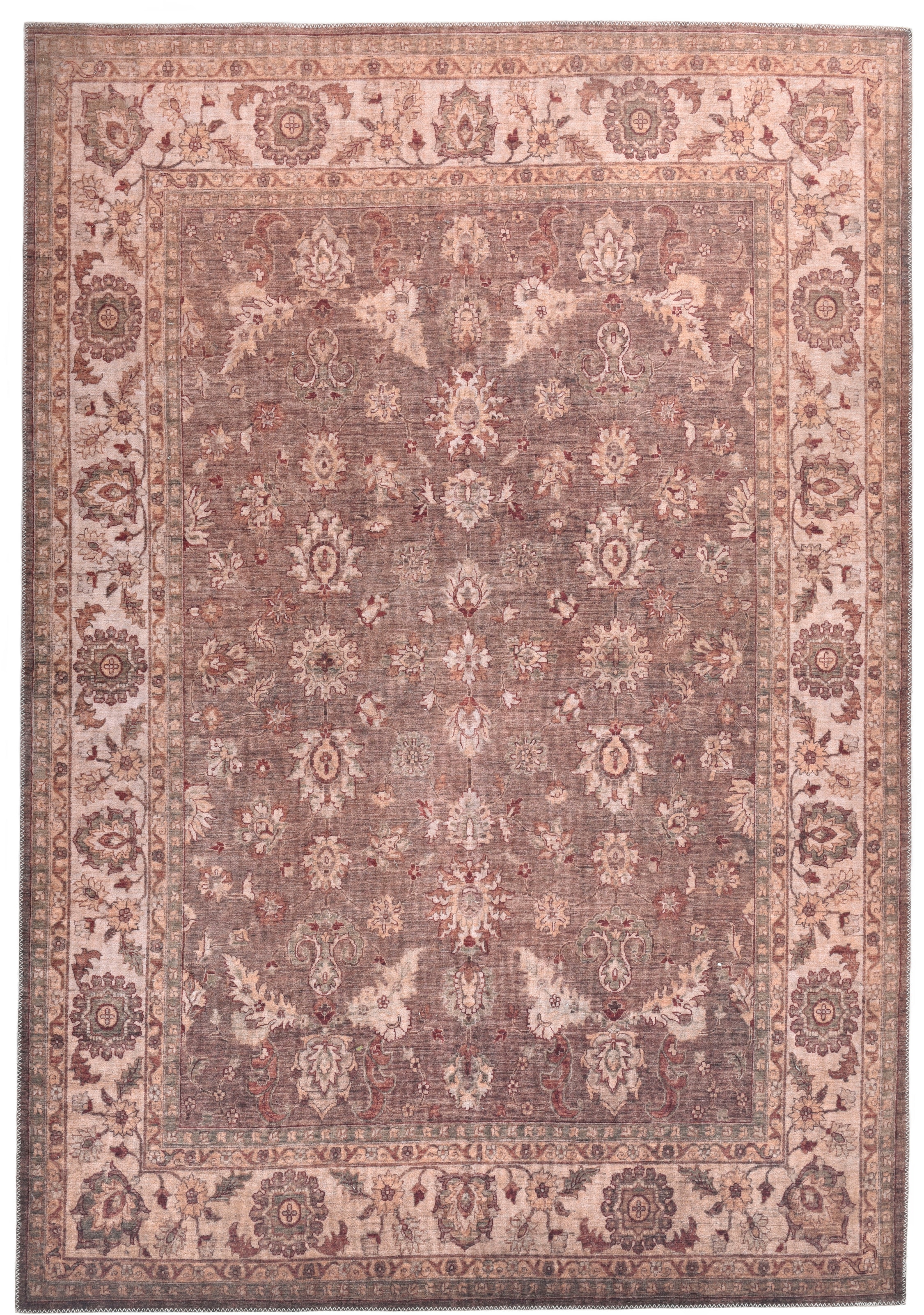 Gino Falcone Teppich »Adara GF 122« rechteckig 3 mm Höhe Flachgewebe, Orient-Optik, Vintage Design, waschbar