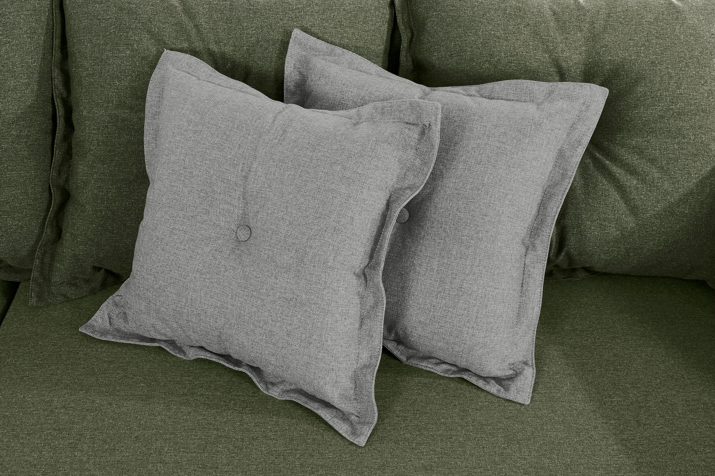 Home affaire Canapé d'angle »Baggio formschöne Polsterecke, bequem, Breite 277cm, L-Form« Zierkissen inklusive