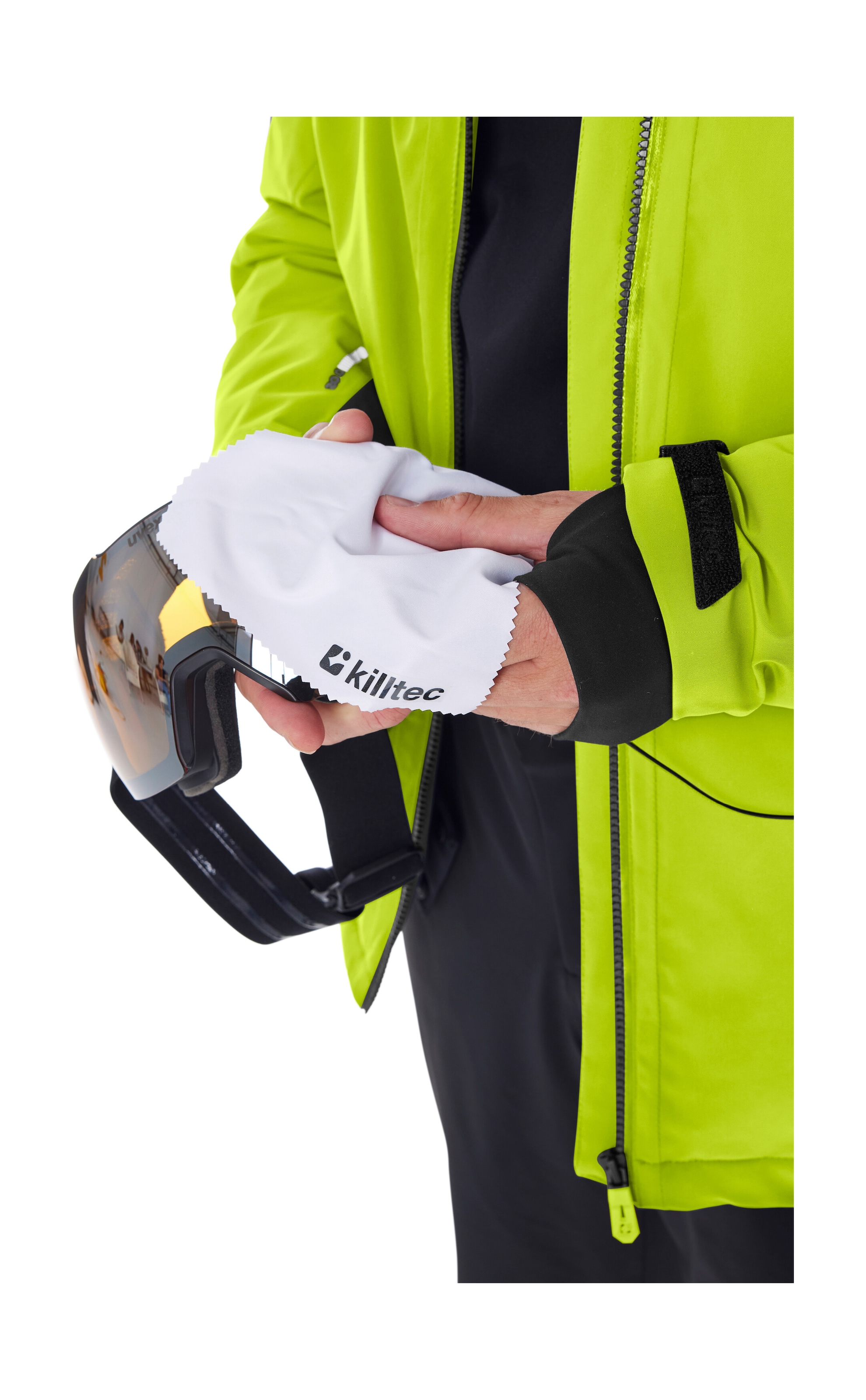 Killtec Veste de ski »KSW 51 MN SKI JCKT« Herren Funktionsjacke: wasserdicht, atmungsaktiv, 4-Wege-Stretch