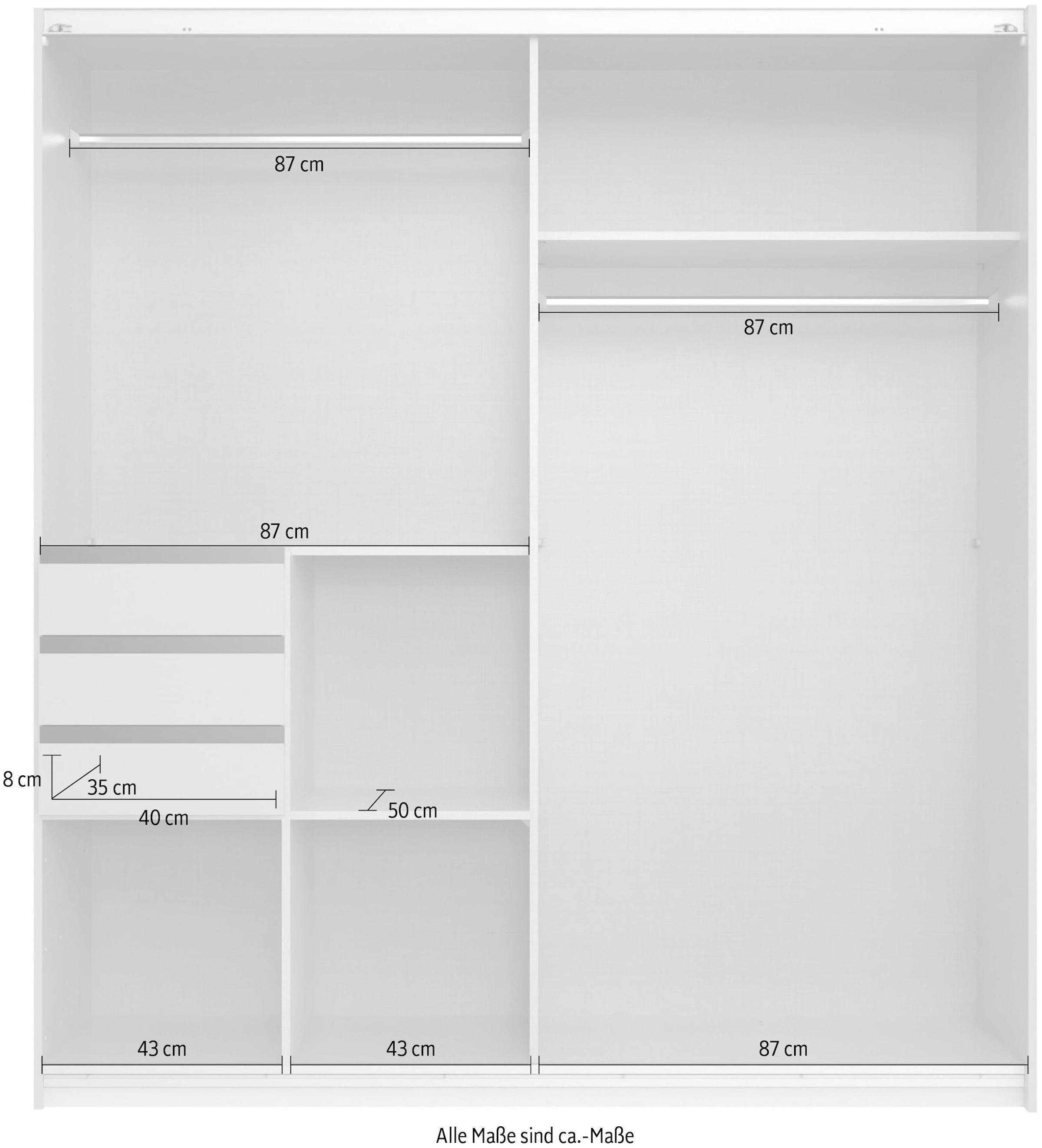 Wimex Schwebetürenschrank