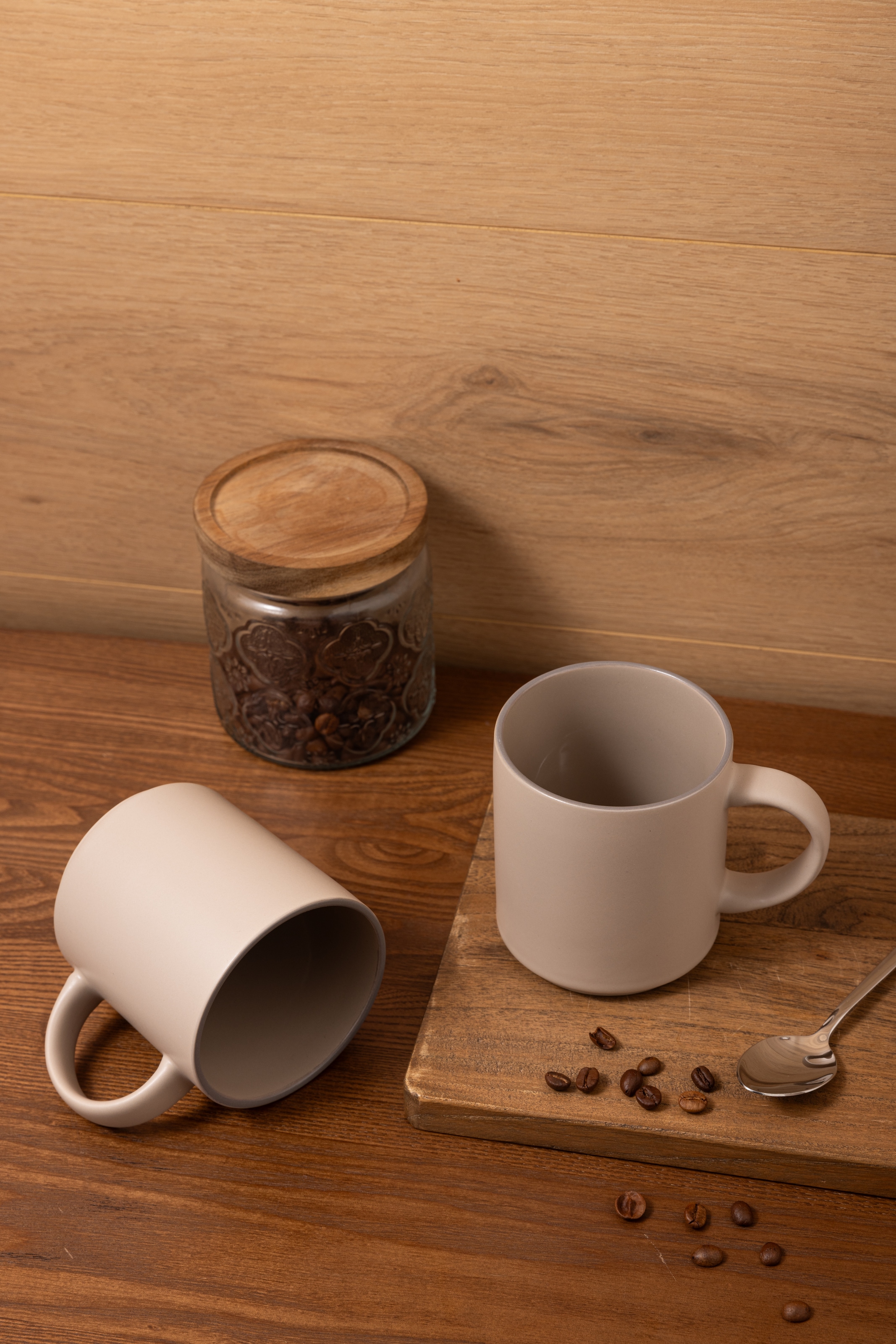 GOODproduct Gobelet »Kaffeebecher Ylvii, 6er Set« spülmaschinenfest und mikrowellengeeignet, 350 ml