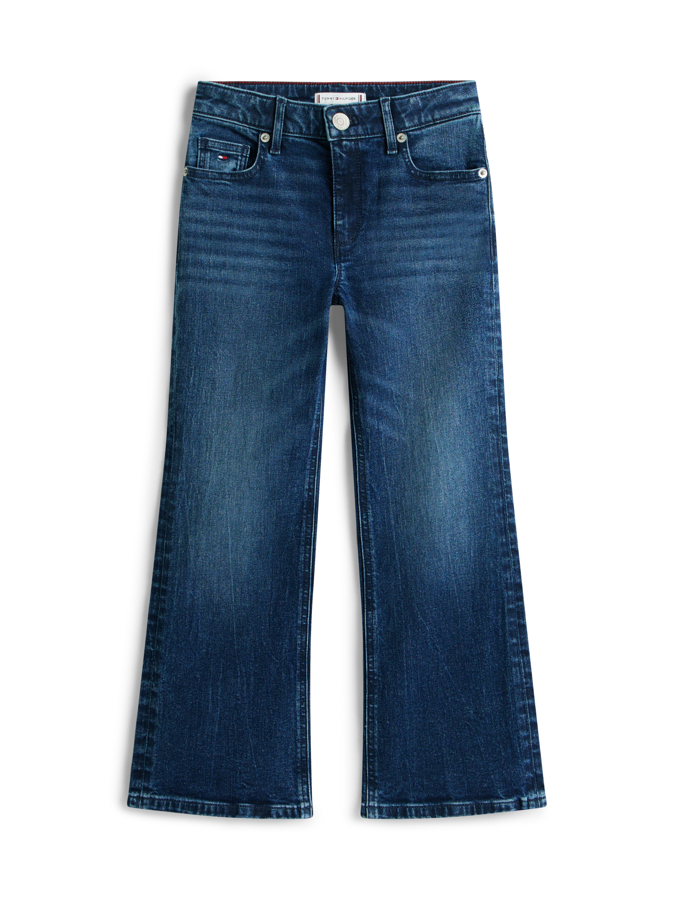 Tommy Hilfiger Jeans à pattes d'eph »FLARE DARK JEANS« Regular fit, für Kinder bis 16 Jahre