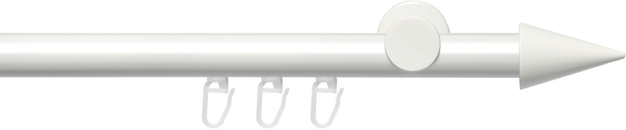 Liedeco Tringle à rideaux »Innenlaufgarnitur 20 mm Power Spitze« Ø 20 mm 1 course-läufig Dimension fixe tringle à rideaux complète