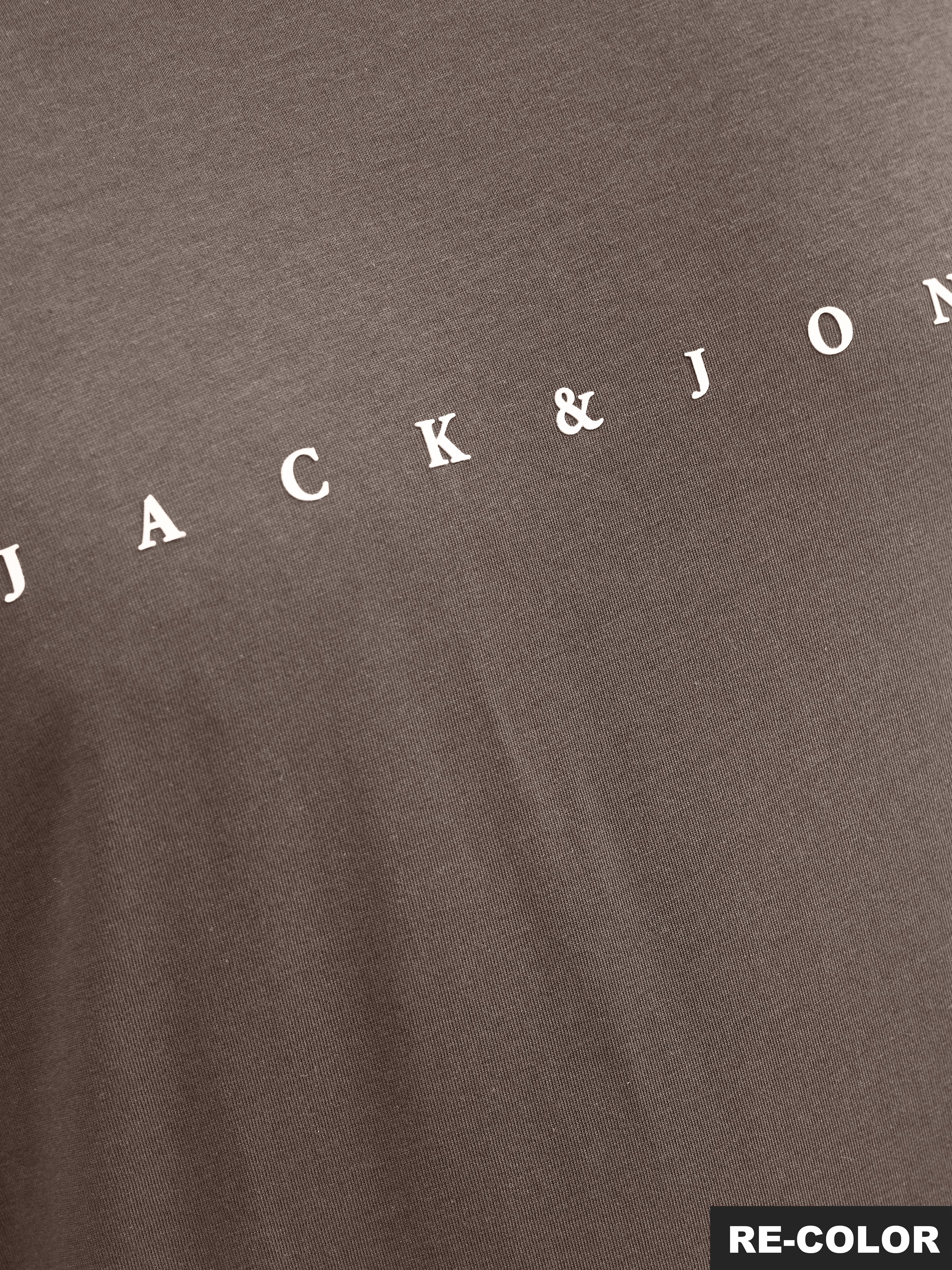 Jack & Jones PlusSize Shirt à col rond »JJESTAR JJ TEE SS NOOS PLS« Baumwolle, regular fit