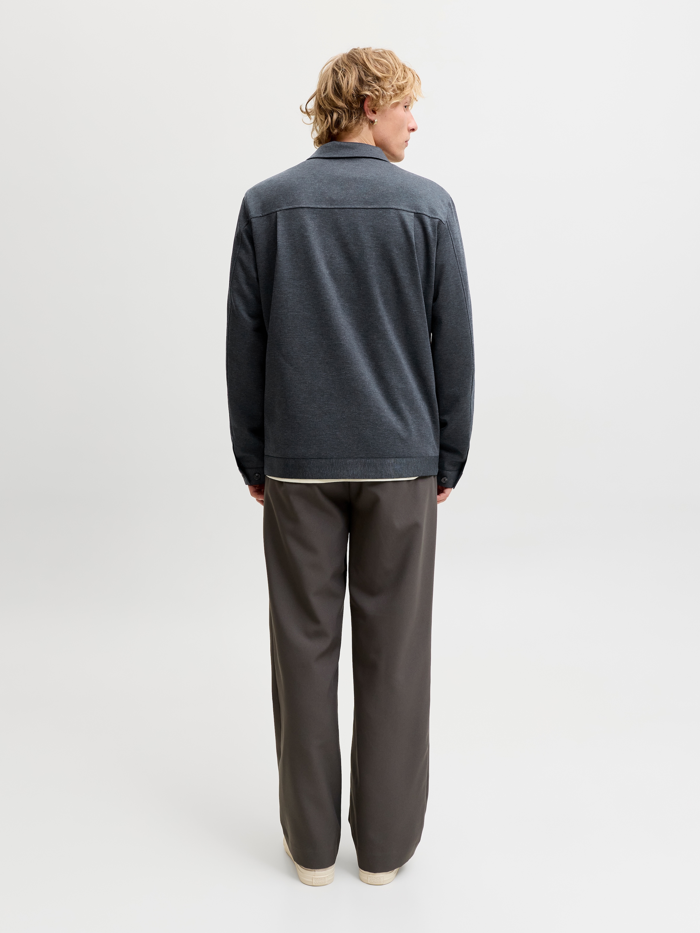 Jack & Jones Veste en jersey »JPRMARTIN JERSEY HYBRID BLAZER SN« Mélange de matières, coupe slim