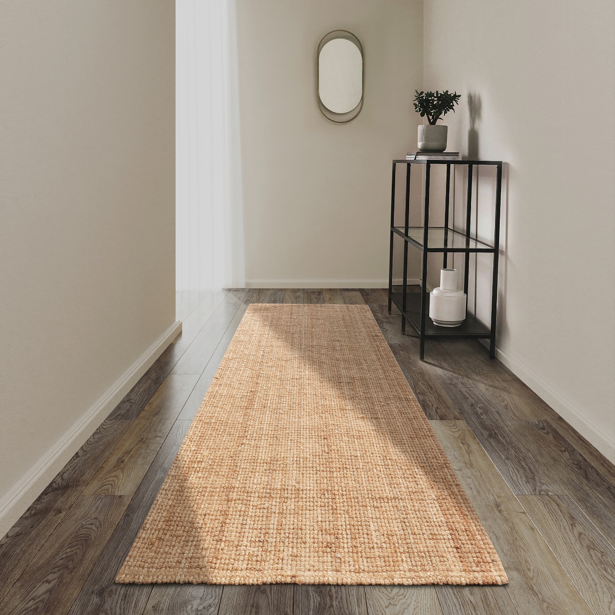 Villeroy & Boch Tapis »Rosalie Juteteppich« Rectangulaire 10 mm Höhe Läufer, 100% Jute, Natur, Wohnzimmer, Esszimmer, Schlafzimmer, GRS