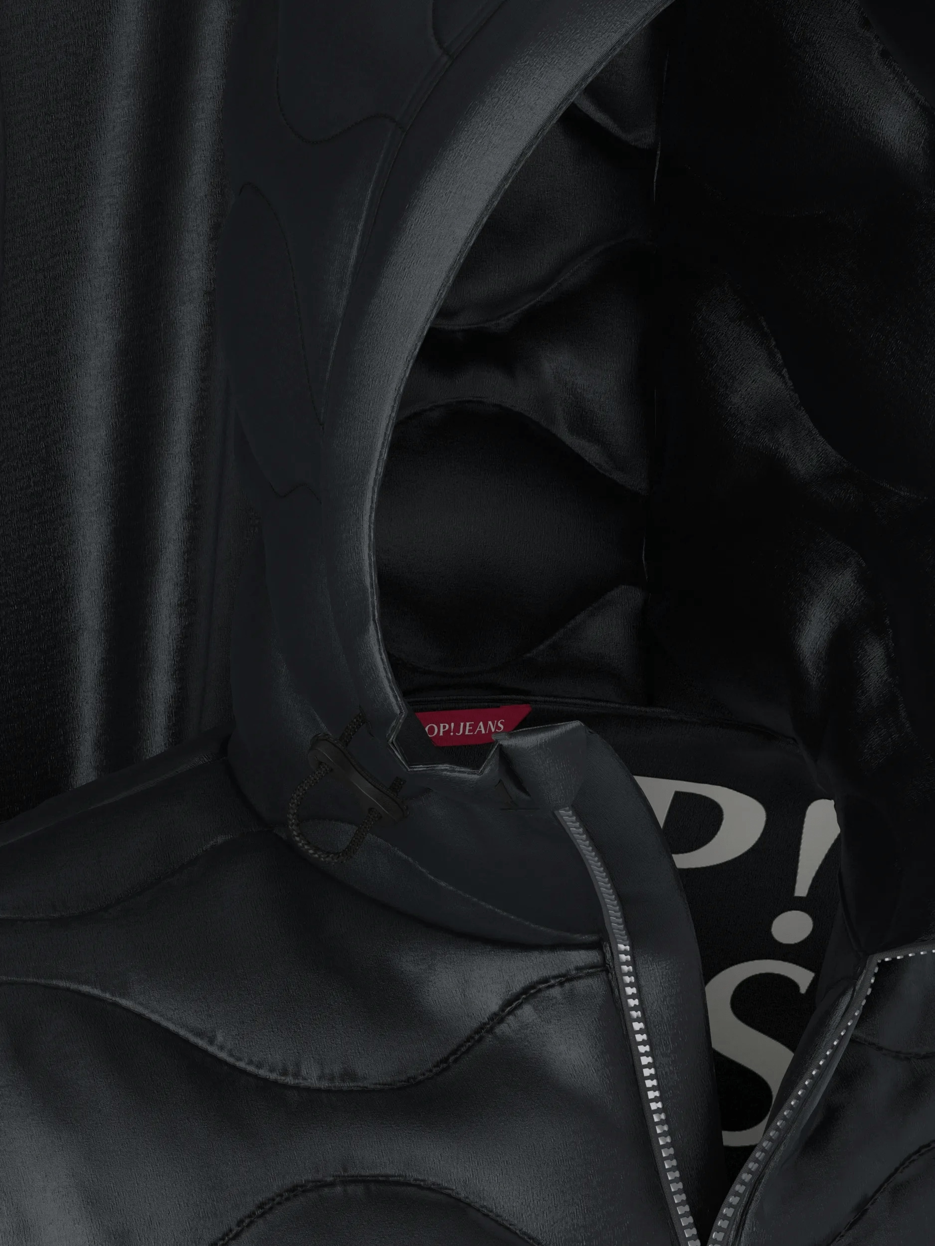 Joop Jeans Veste matelassée »Tobie« mit Kapuze mit Wellensteppung