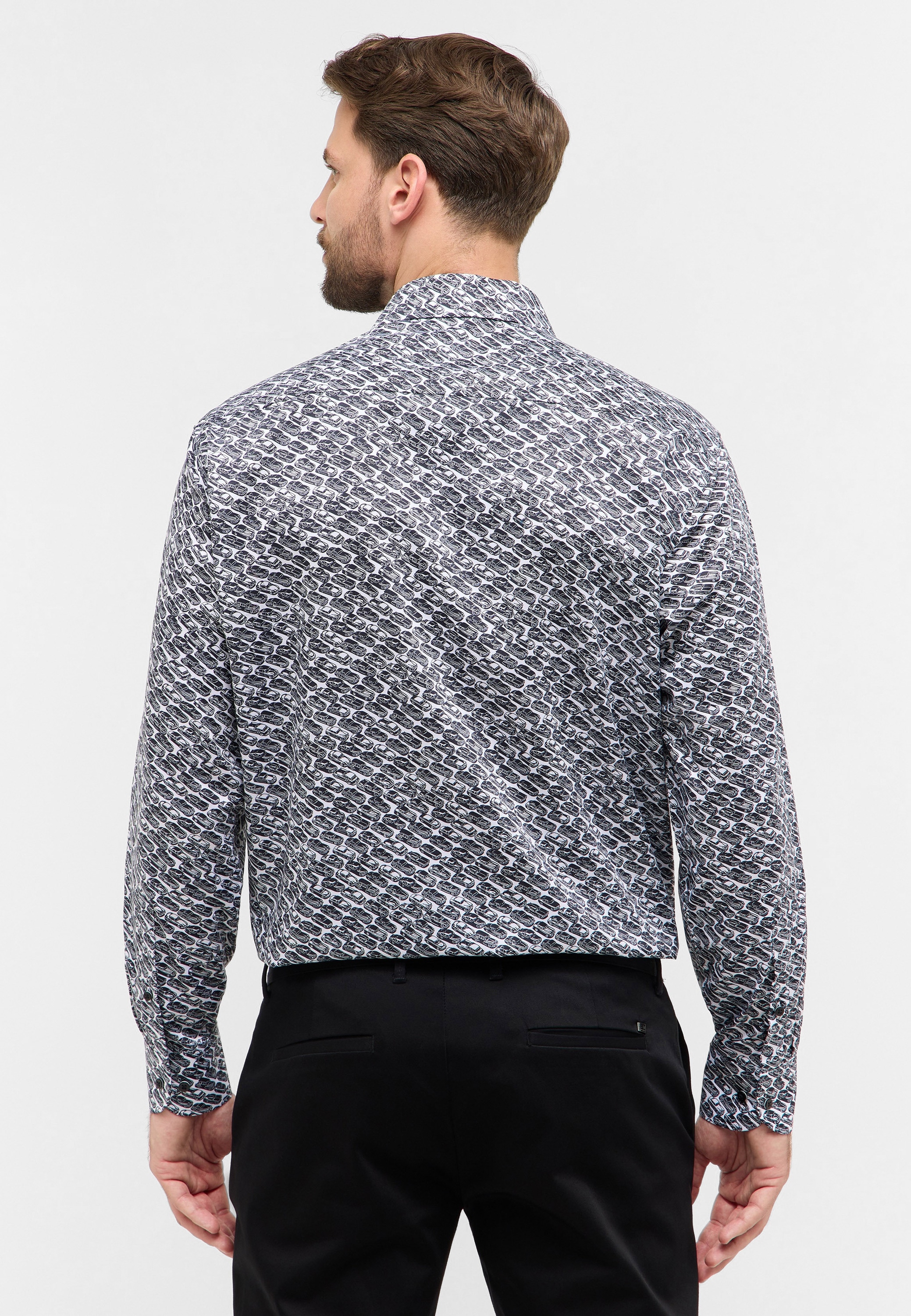 Eterna Langarmhemd »COMFORT FIT« NON IRON (bügelfrei)