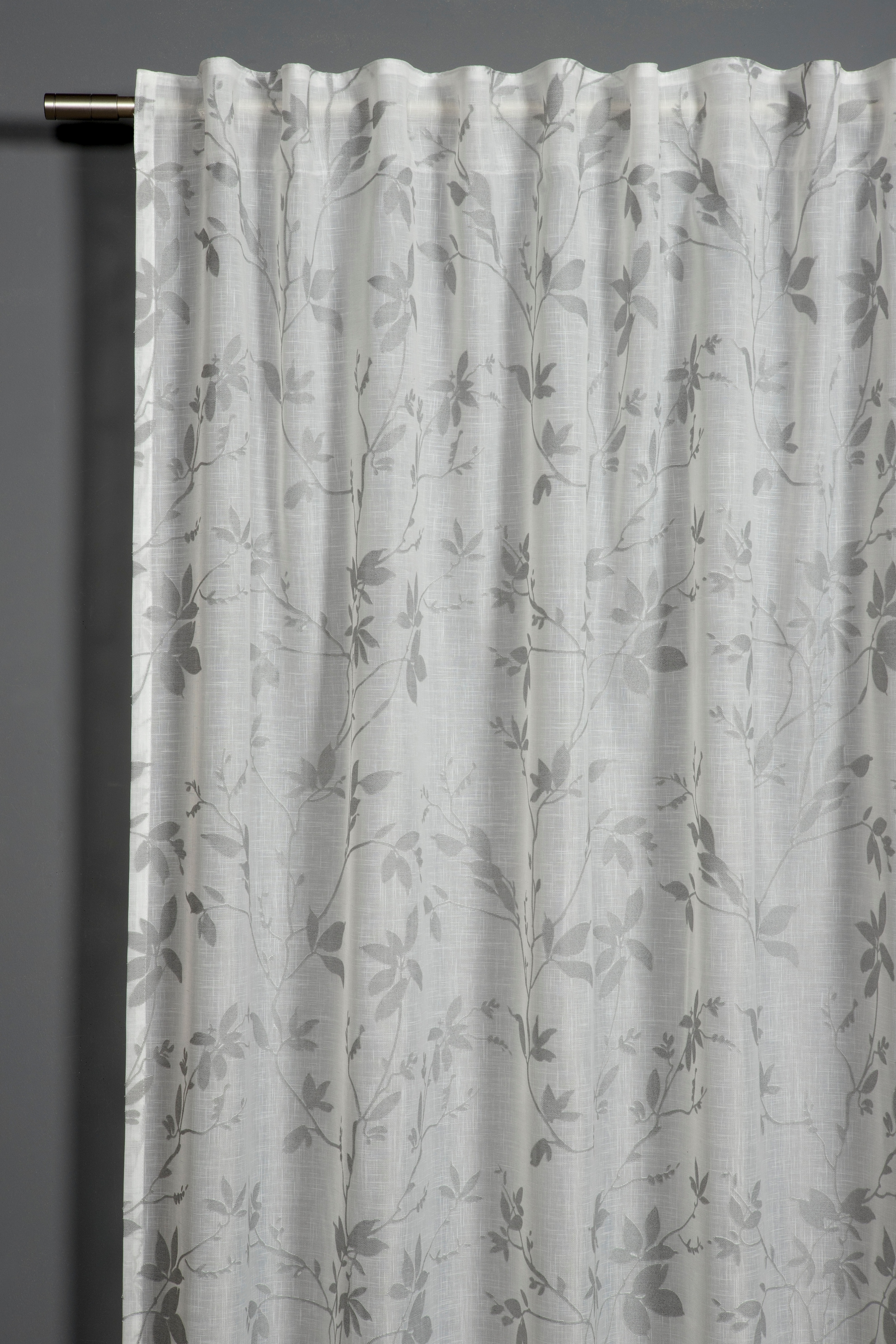 Sehlbach Gardine »Schal Zweige« Schlaufen 1 Stk. tlg. mit Gardinenband und verdeckten Schlaufen