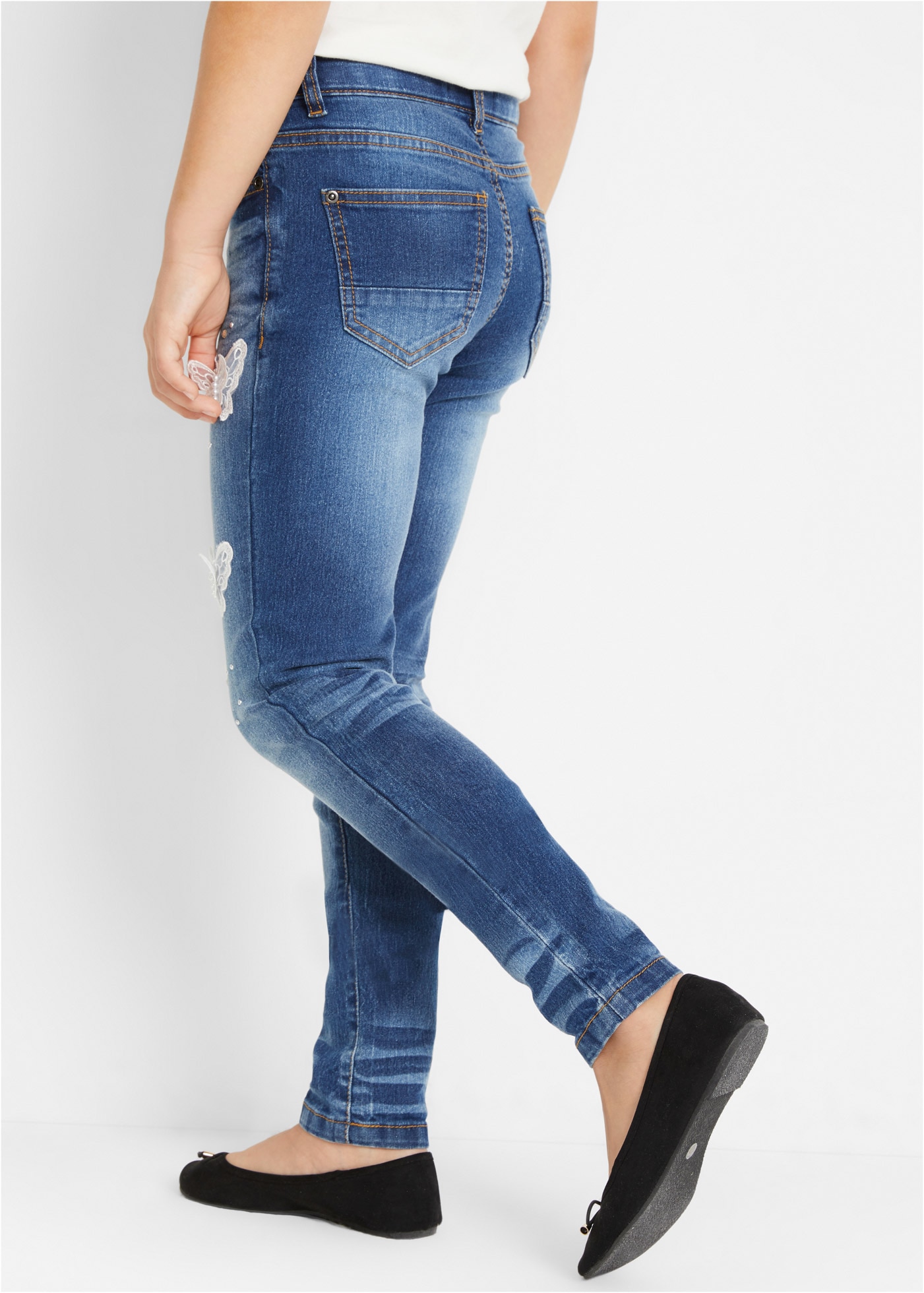 bonprix Jeans skinny , Skinny-Jeans Mid Waist

