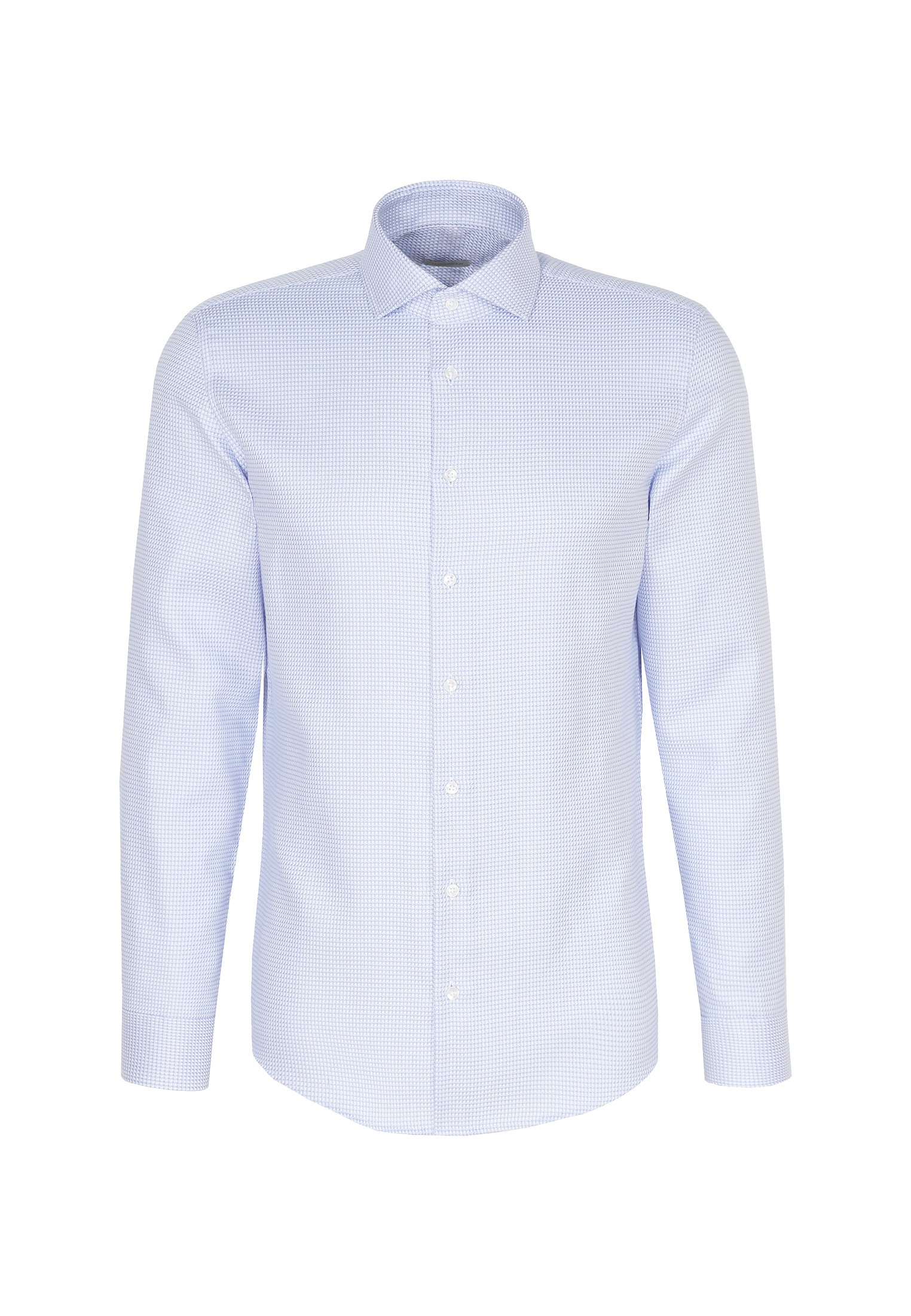 seidensticker Businesshemd »Slim«, Slim 1/1 Kentkragen Struktur
