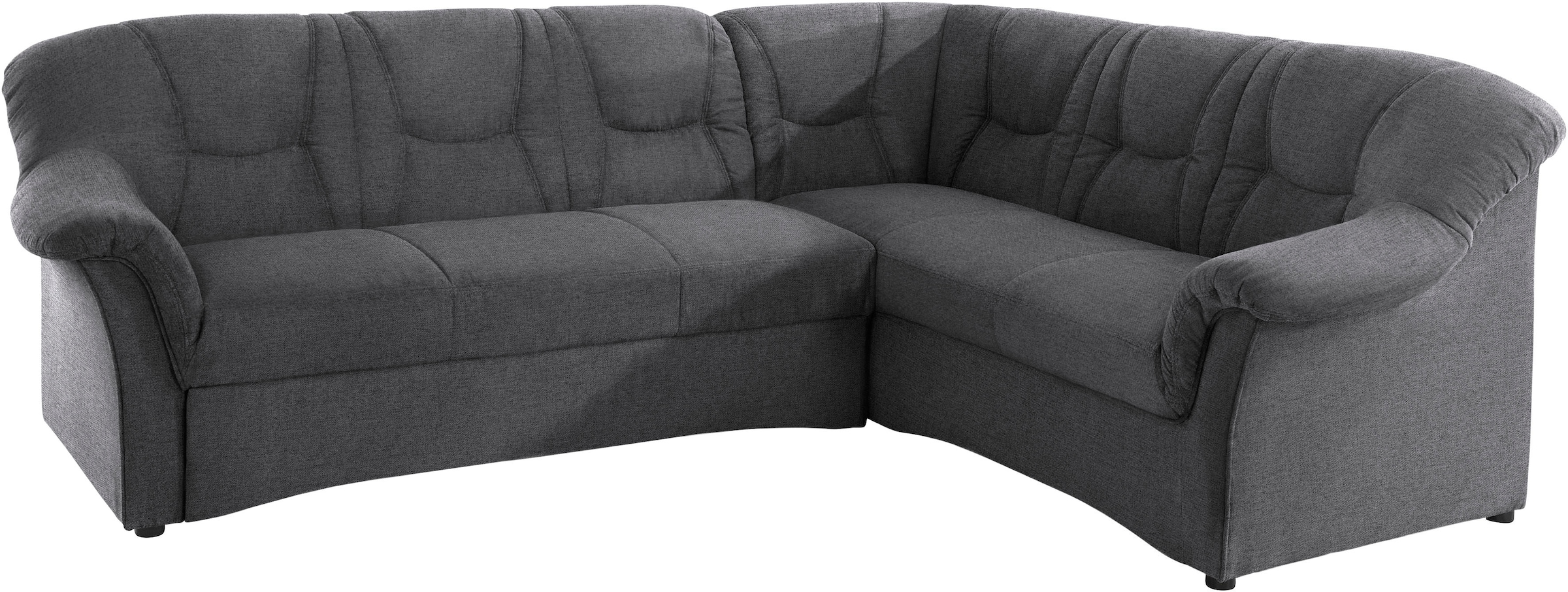 DOMO collection Canapé d'angle »SARAFINA 240x190 cm, auch mit Federkern für mehr Sitzkomfort!« option avec fonction lit, design élégant, forme en L