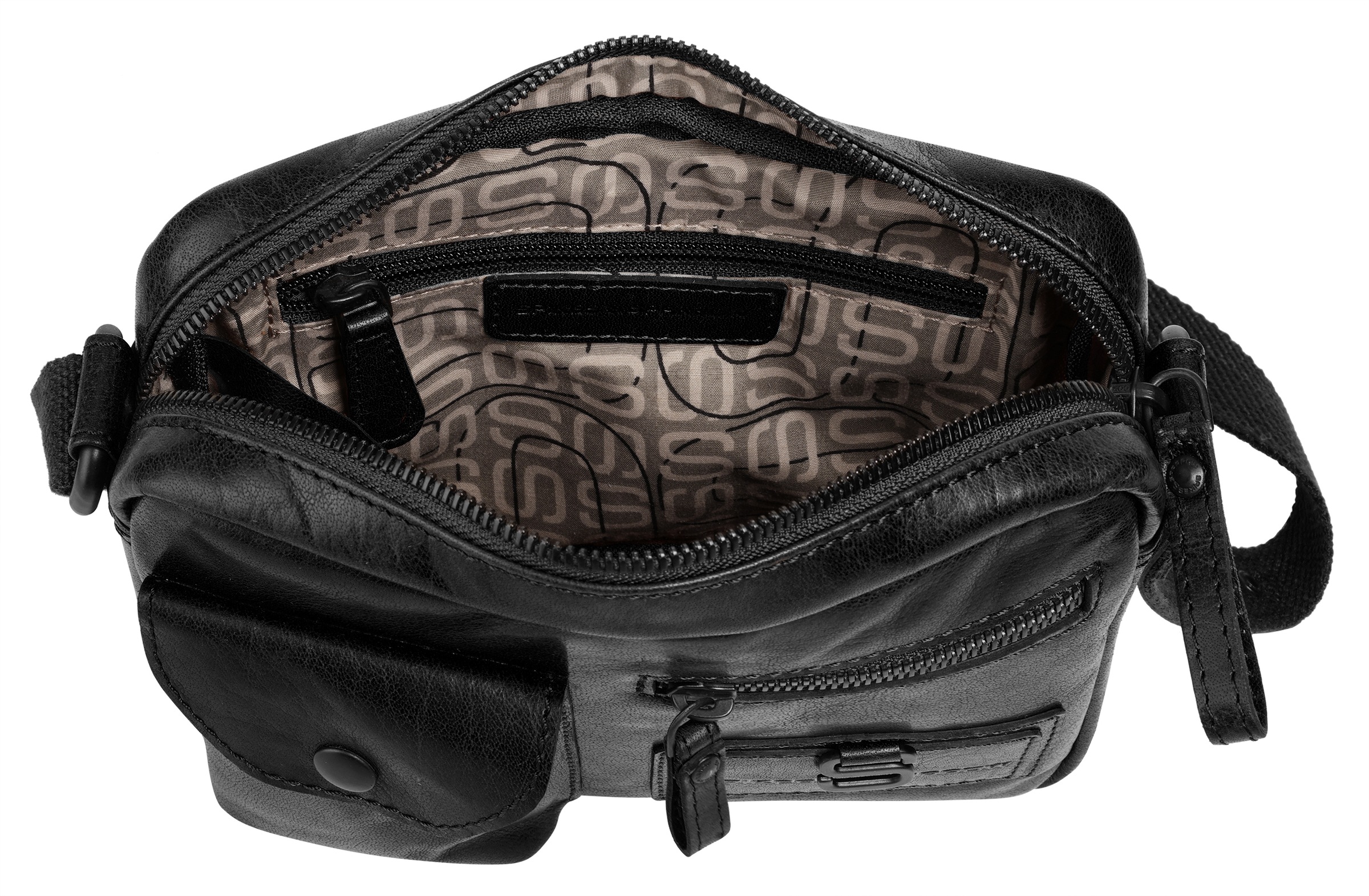 Spikes & Sparrow Umhängetasche »CROSS BODY« echt Leder