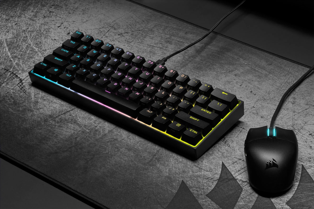 Corsair Gaming-Tastatur »K65 Mini MX Speed« (Fn-Tasten | Gaming-Modus)