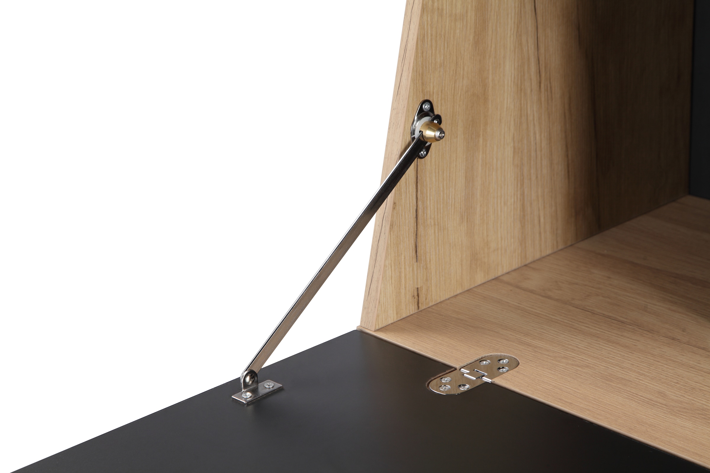GOODproduct Secrétaire »Moid, Home-Office-Schreibtisch,« viele Stauraummöglichkeiten, kompaktes & modernes Design, B. 88,5 cm