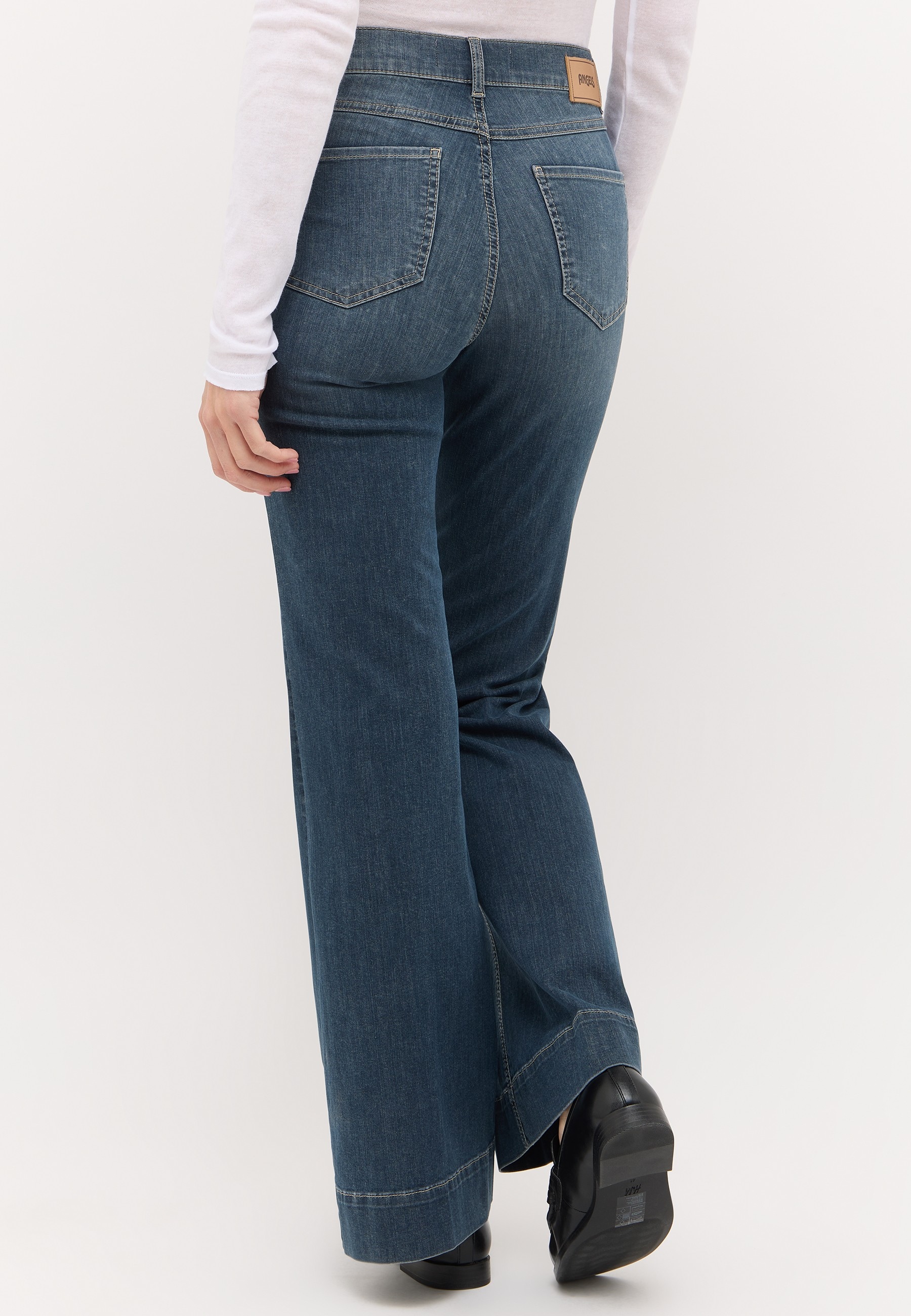 ANGELS Jeans bootcut »LUNA« avec jambe évasée, en mélange coton avec stretch