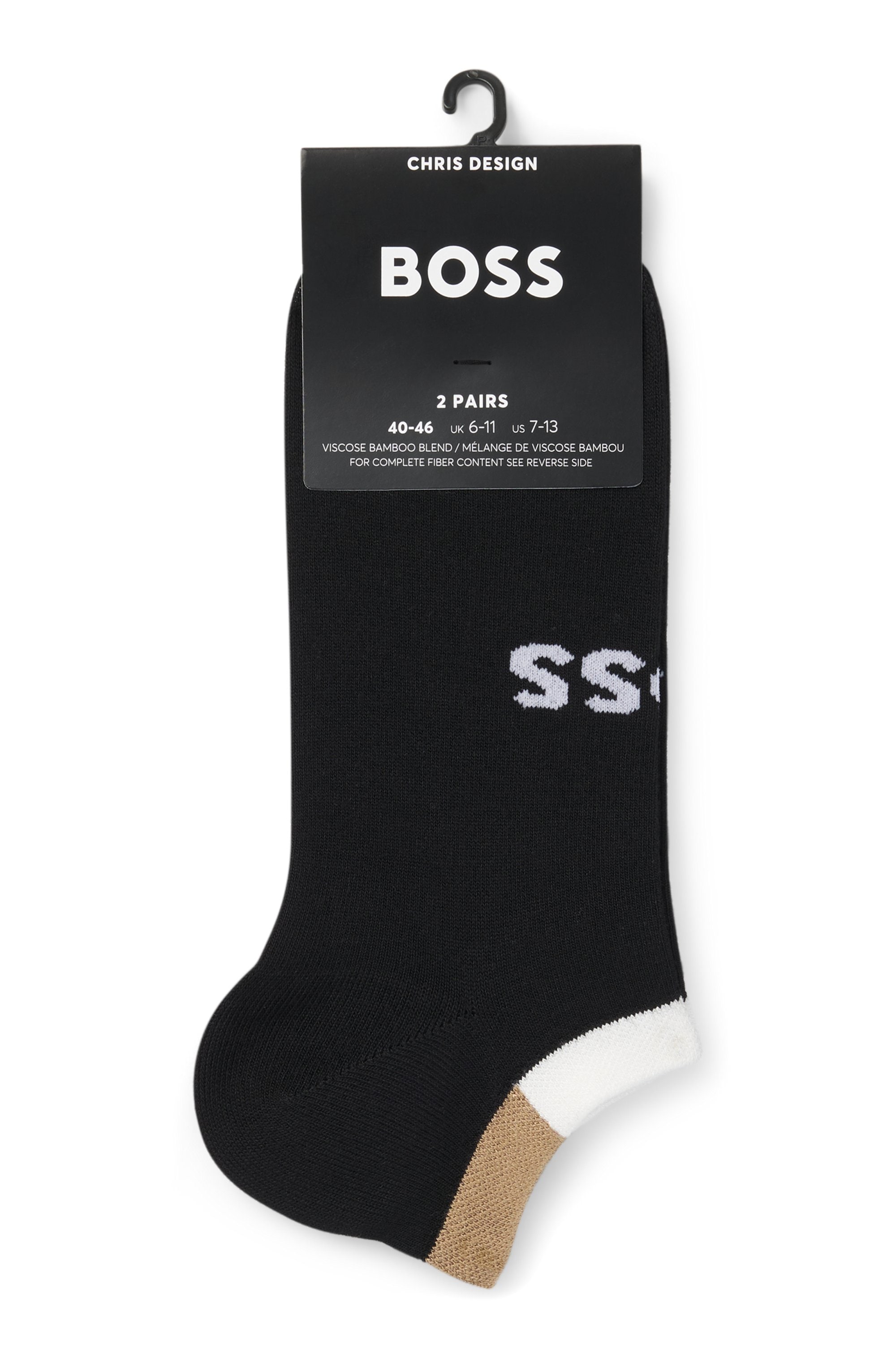 BOSS Chaussettes de baskets »2PAS Design VIBamboo«