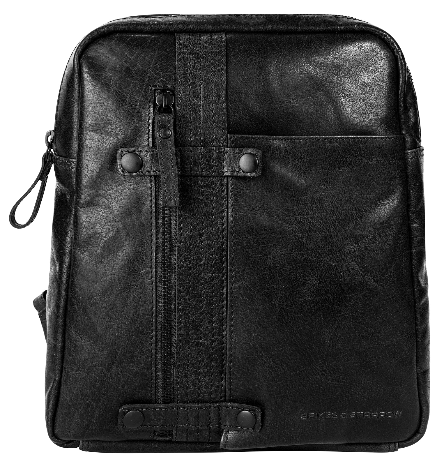 Spikes & Sparrow Sac à dos de ville echt Leder