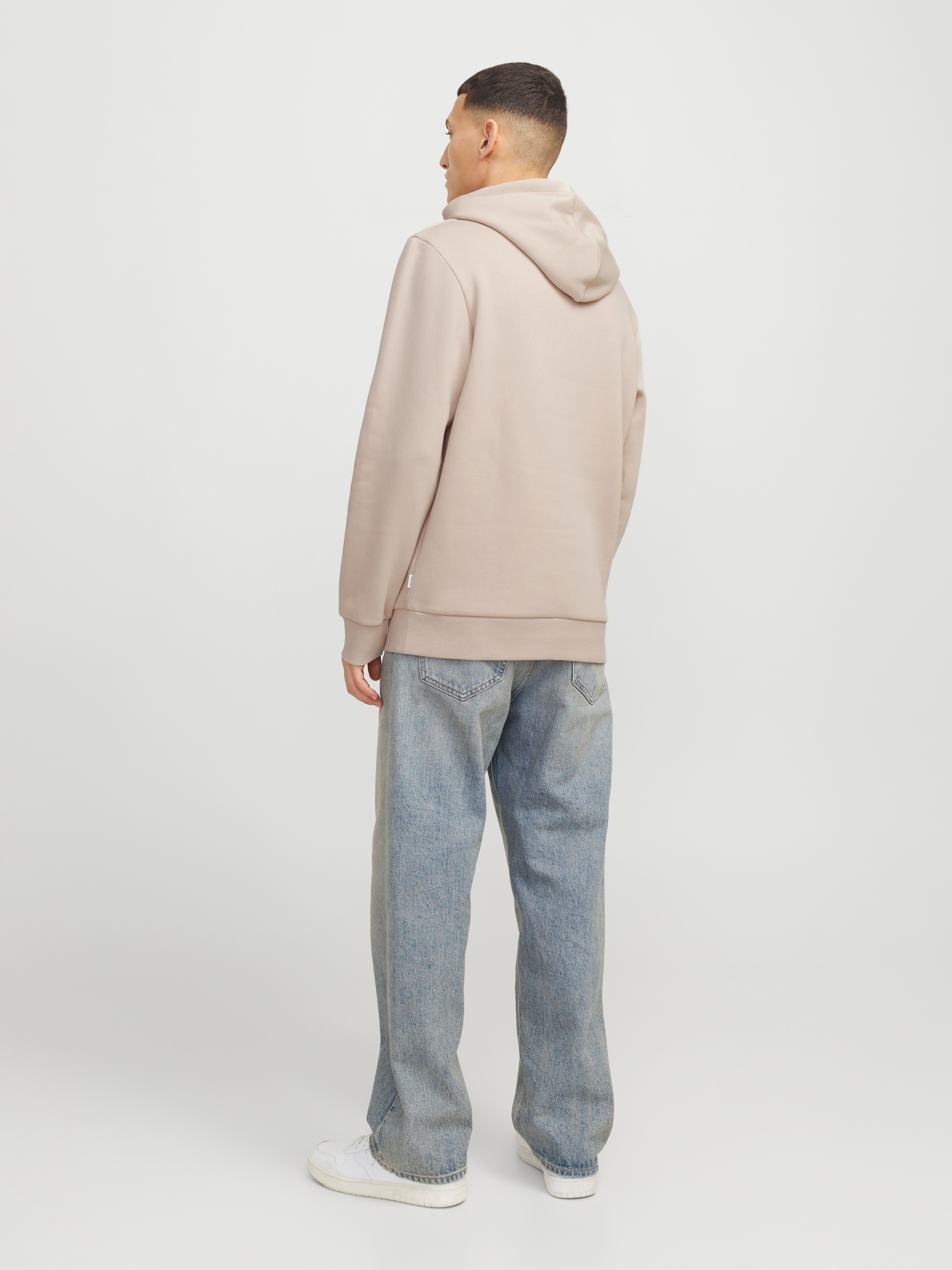 Jack & Jones Sweat à capuche »JJELOGO SWEAT HOOD 2 COL 24/25 NOOS«, mit Logo Print
