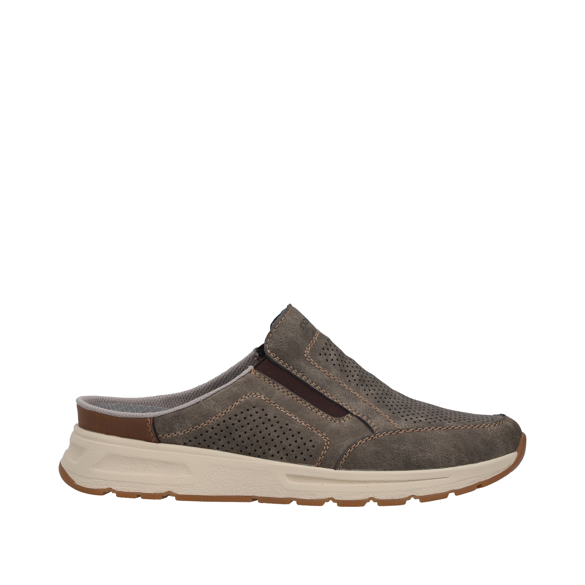 Rieker Sabot  chaussure d'été, chausson avec inserts stretch latéraux