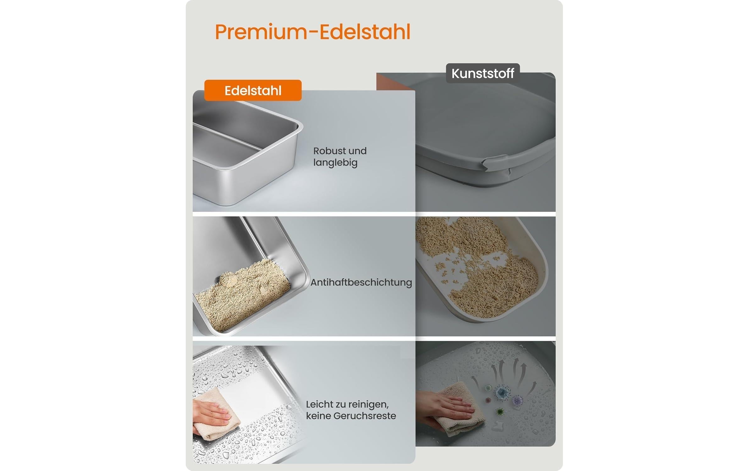 FEANDREA Katzentoilette »XL 61 x 41 x 36.5 cm«