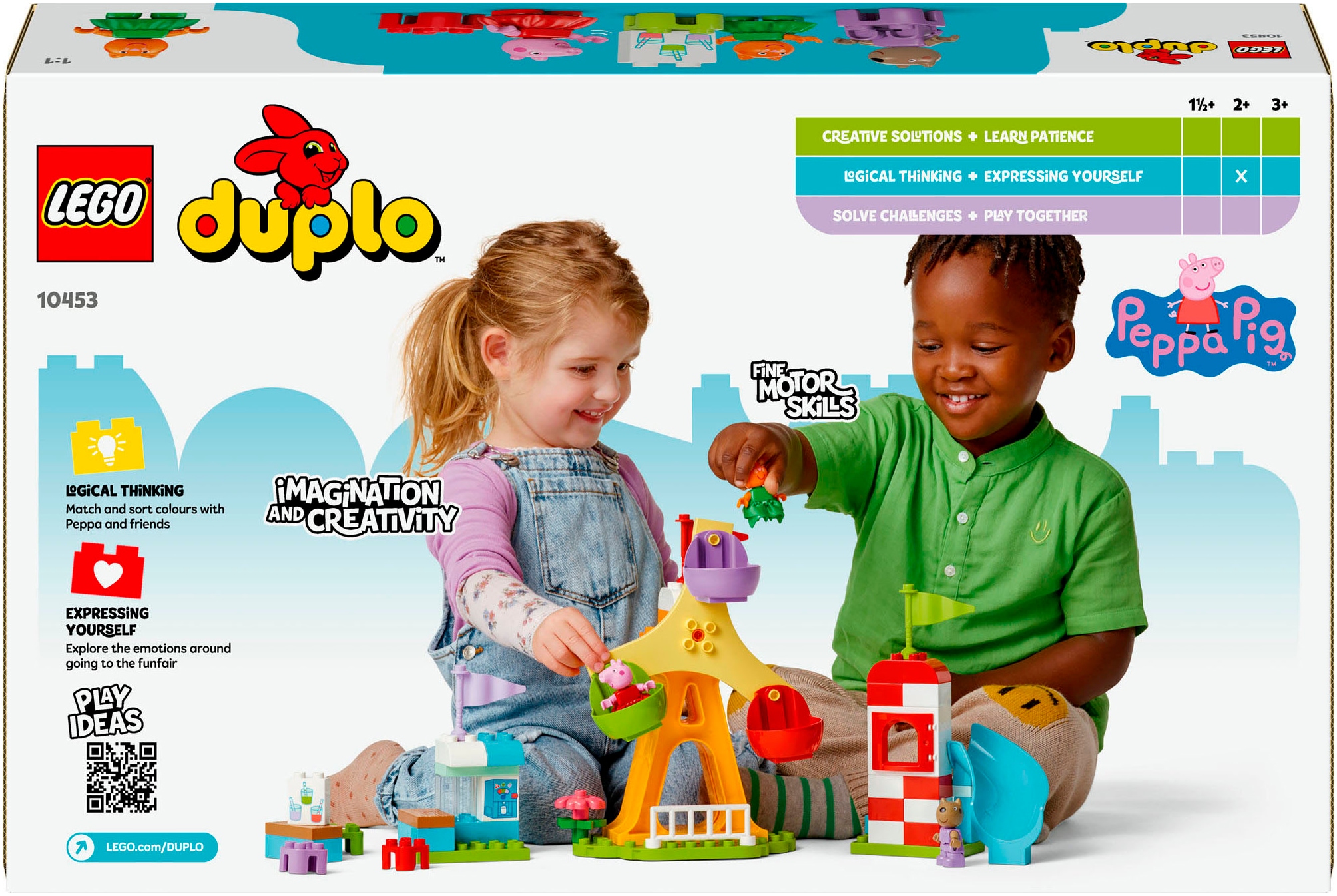 LEGO® Pions de construction »Jahrmarkt (10453), LEGO® DUPLO Peppa Pig« Made in Europe