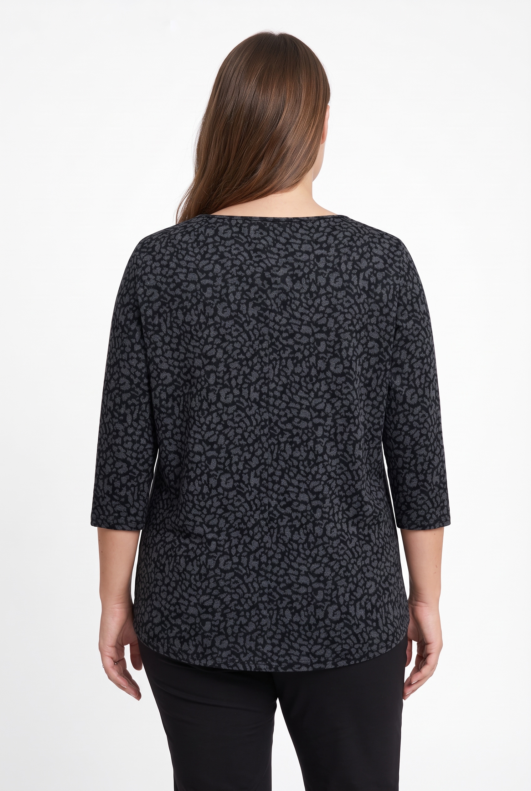 ONLY CARMAKOMA 3/4-Arm-Shirt »CARMARRY MARTHA 3/4 BLOUSE JRS« Kunstfaser