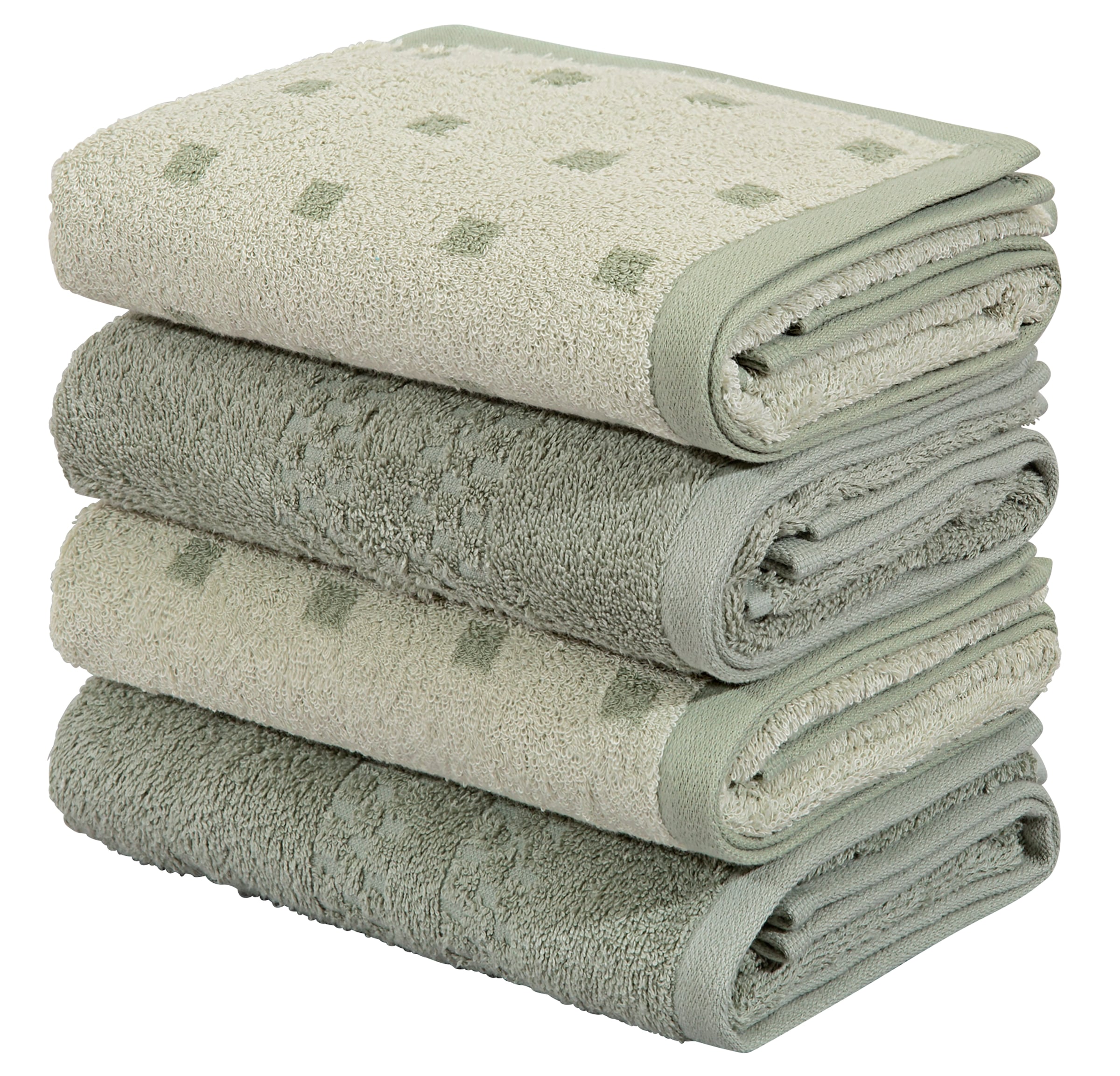 GOODproduct Handtuch »Regona, Handtücher 50x100cm, flauschig und weich, 500gr/m²« Premium Handtücher mit Bordüre, Set, 100% Baumwolle, 5 Jahre Garantie
