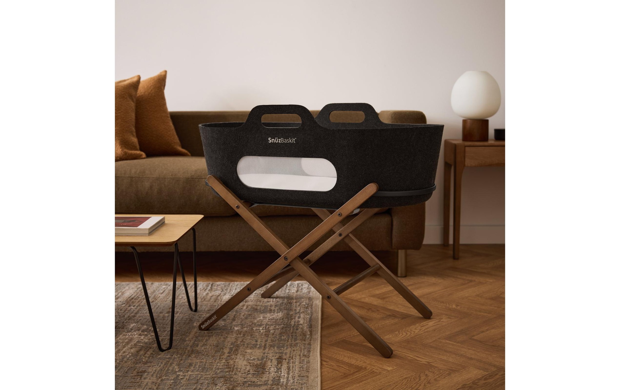   Babybett »Snüz Baskit Moseskorb & Ständer Set«