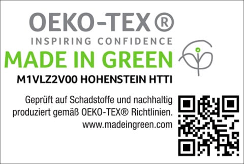 SETEX Linge de lit »Chambray« 2 cuis in diversen Uni-Tönen