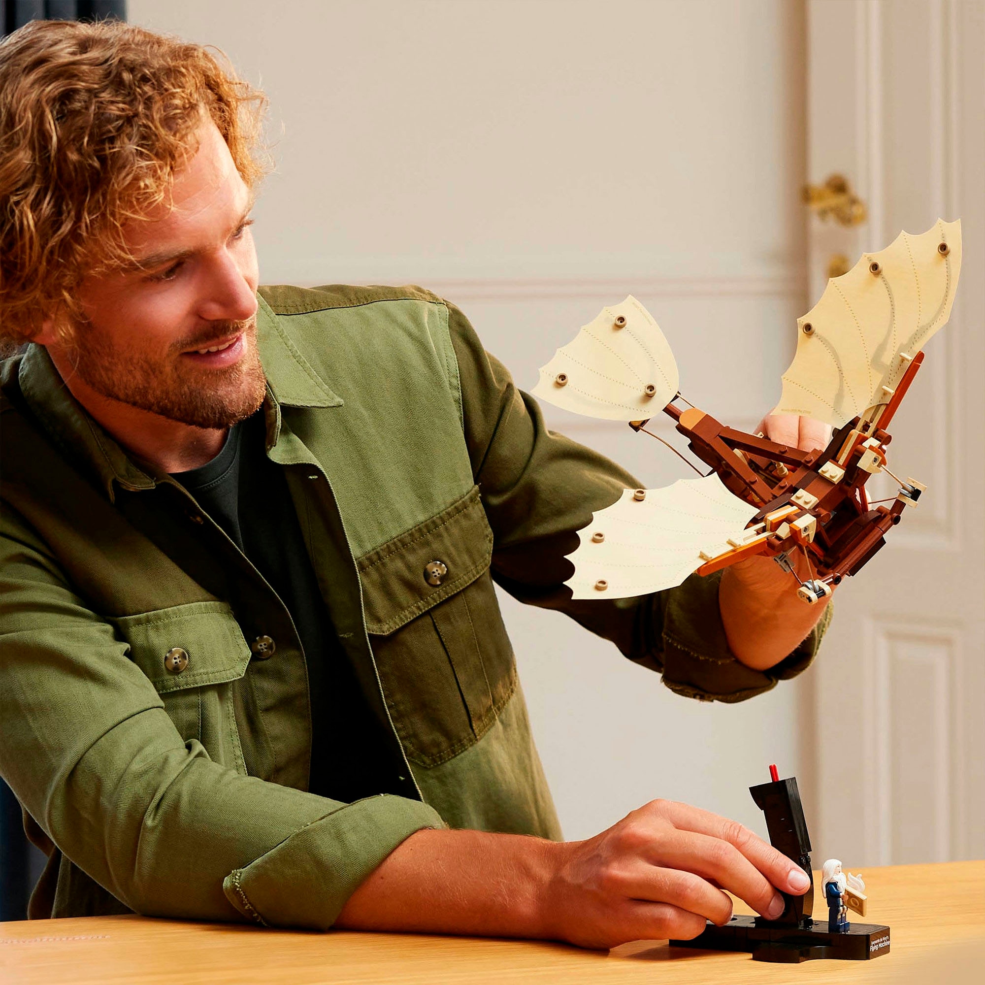 LEGO® Pions de construction »Leonardo da Vincis Fluggerät (10363), LEGO Icons« Made in Europe