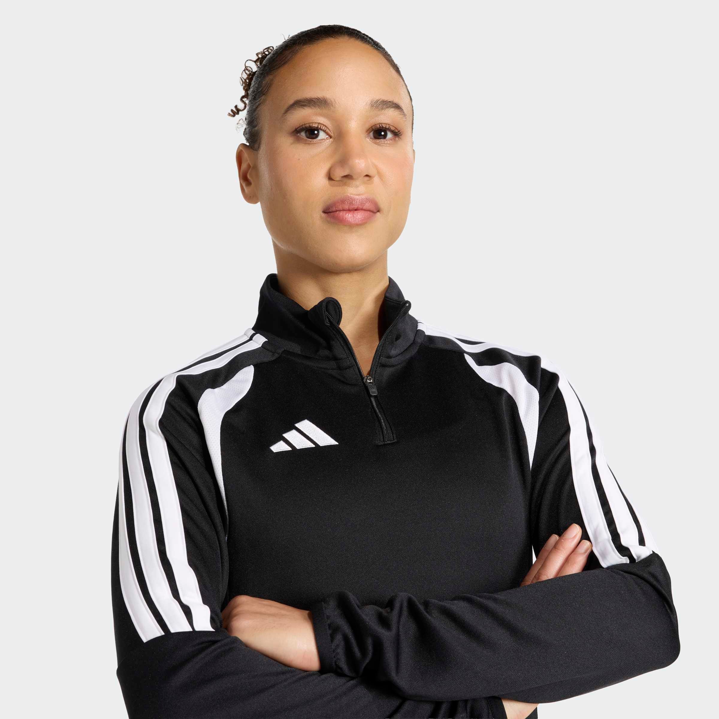 adidas Performance T-shirt d'entraînement »TIRO26L TR W« avec fermeture éclair jusqu’à la poitrine, avec technologie Climacool