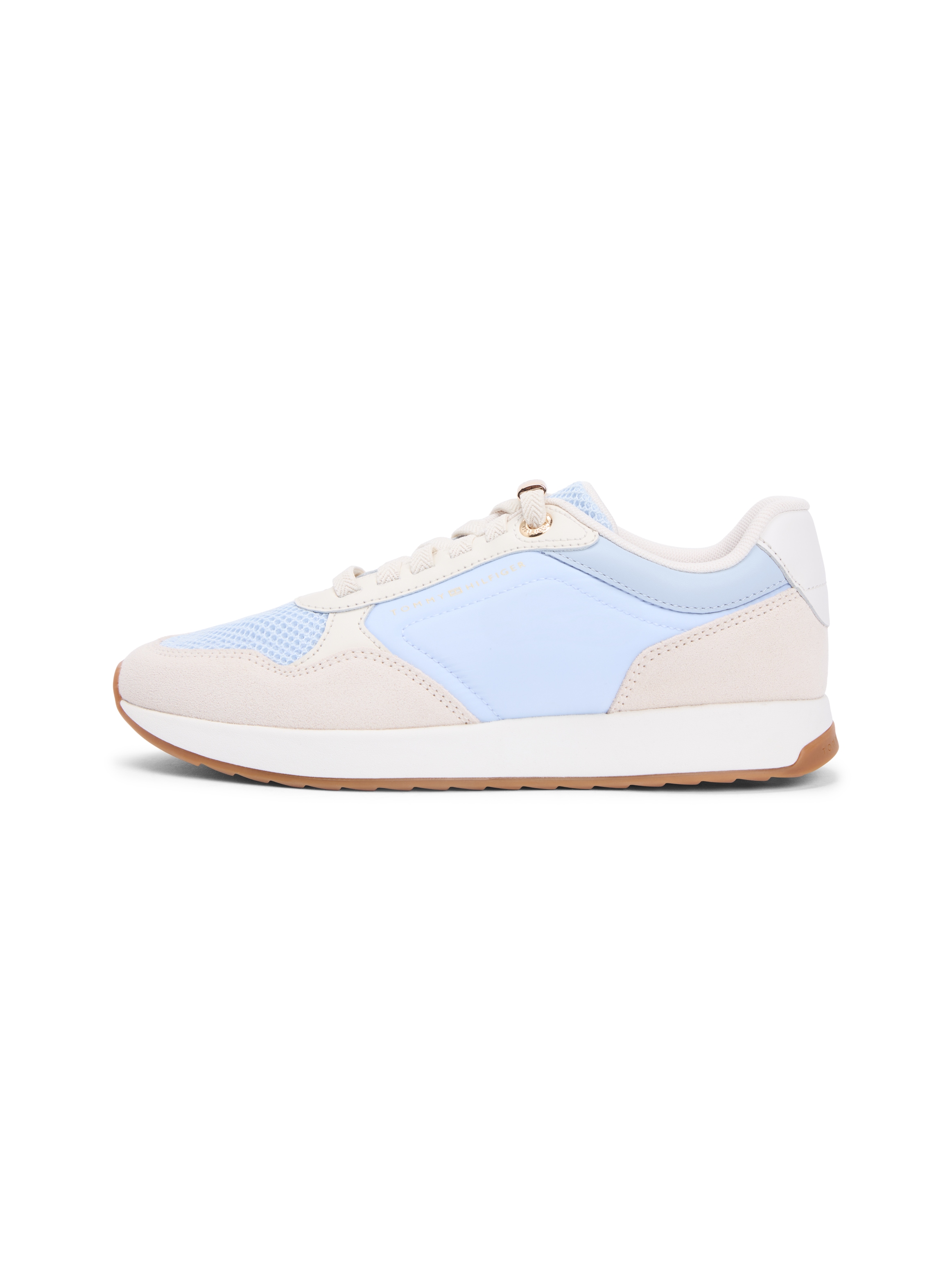 Tommy Hilfiger Plateausneaker »TH CHIC EVA RUNNER MESH«  Freizeitschuh, Halbschuh, Slipper mit elastischen Schnürsenkeln