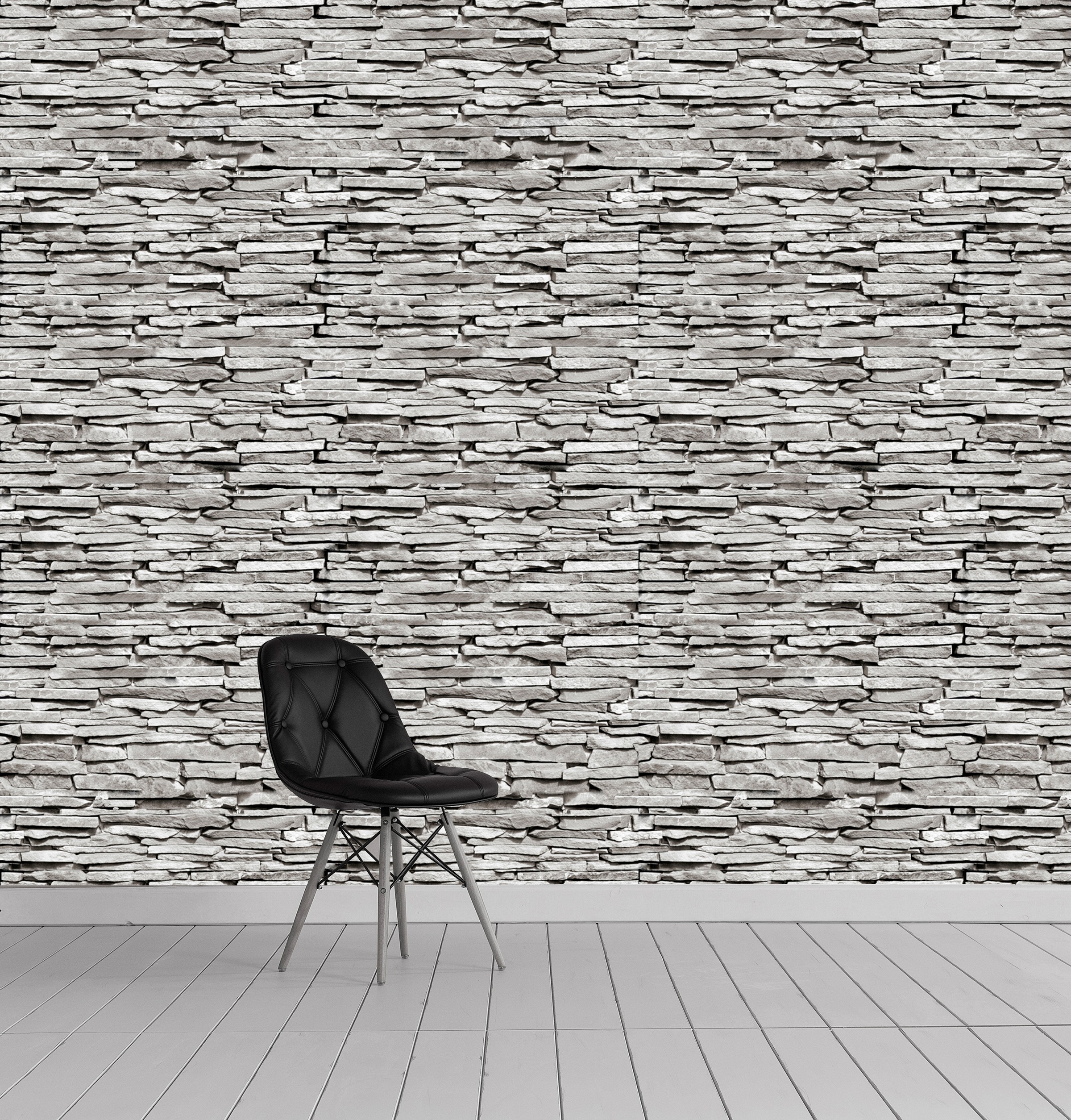 queence Papier peint vinyle »Farid« 90x250cm, selbstklebend, kinderleichte Anbringung, , Sticker