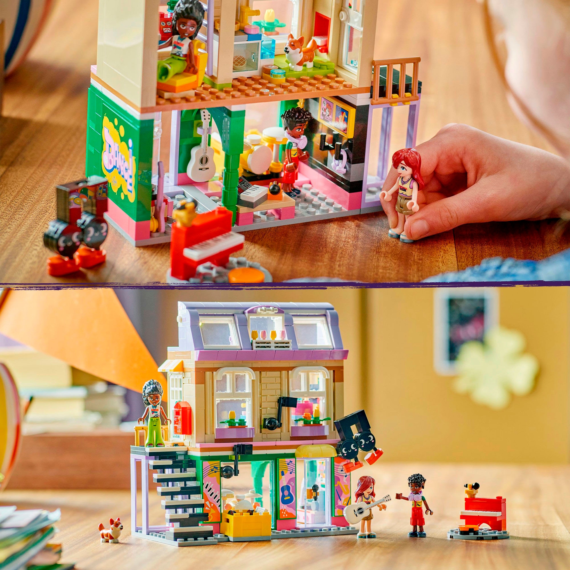 LEGO® Pions de construction »Musikladen & Wohnung (42653), LEGO Friends« Made in Europe
