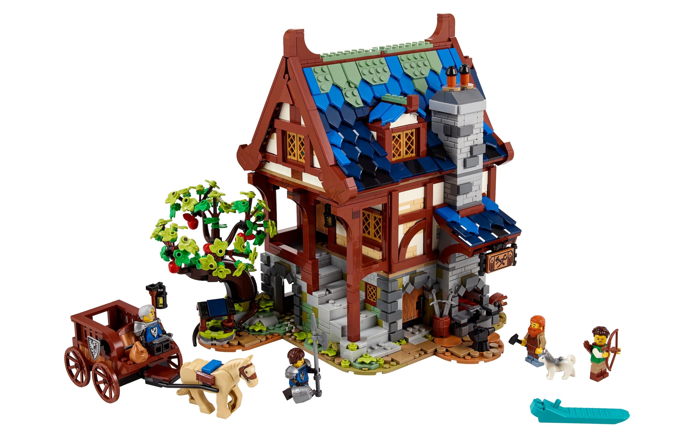 LEGO® Pions de construction »Mittelalterliche Schmie«