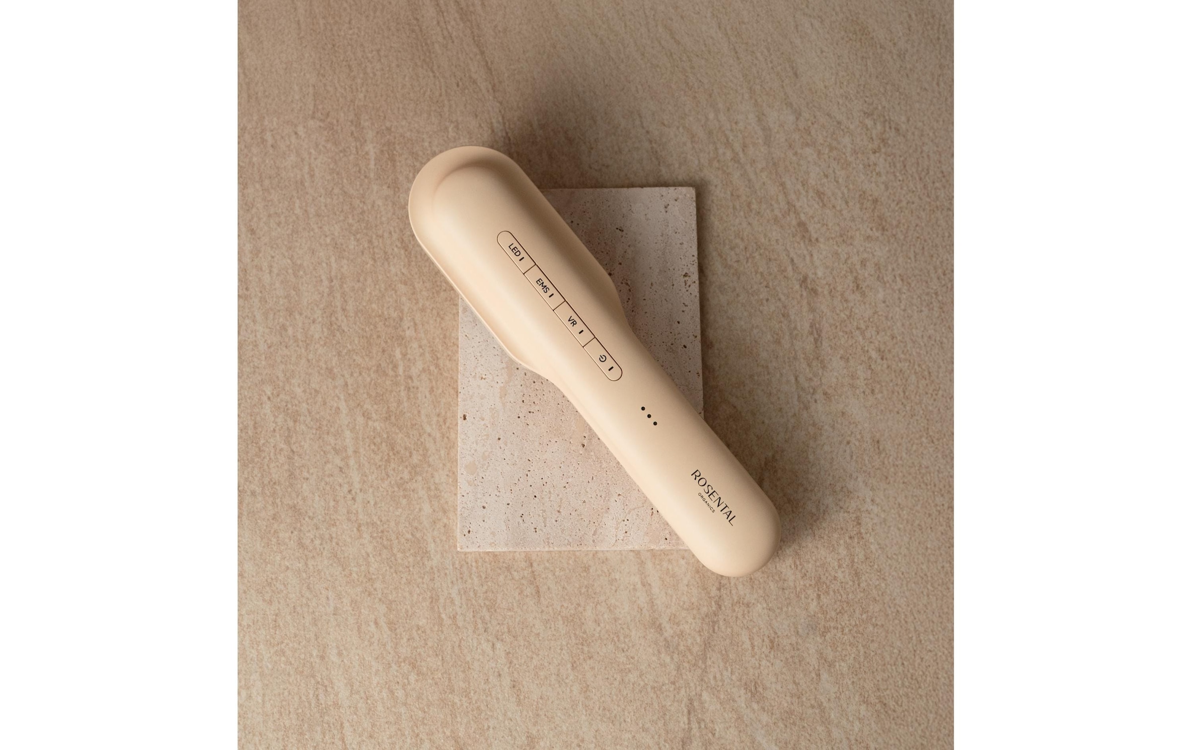 Rosental Organics Brosse à cheveux électrique »Organics LED Hair Brush« LED Haarbürste mit Ionentechnologie und USB-C-Ladefunktion